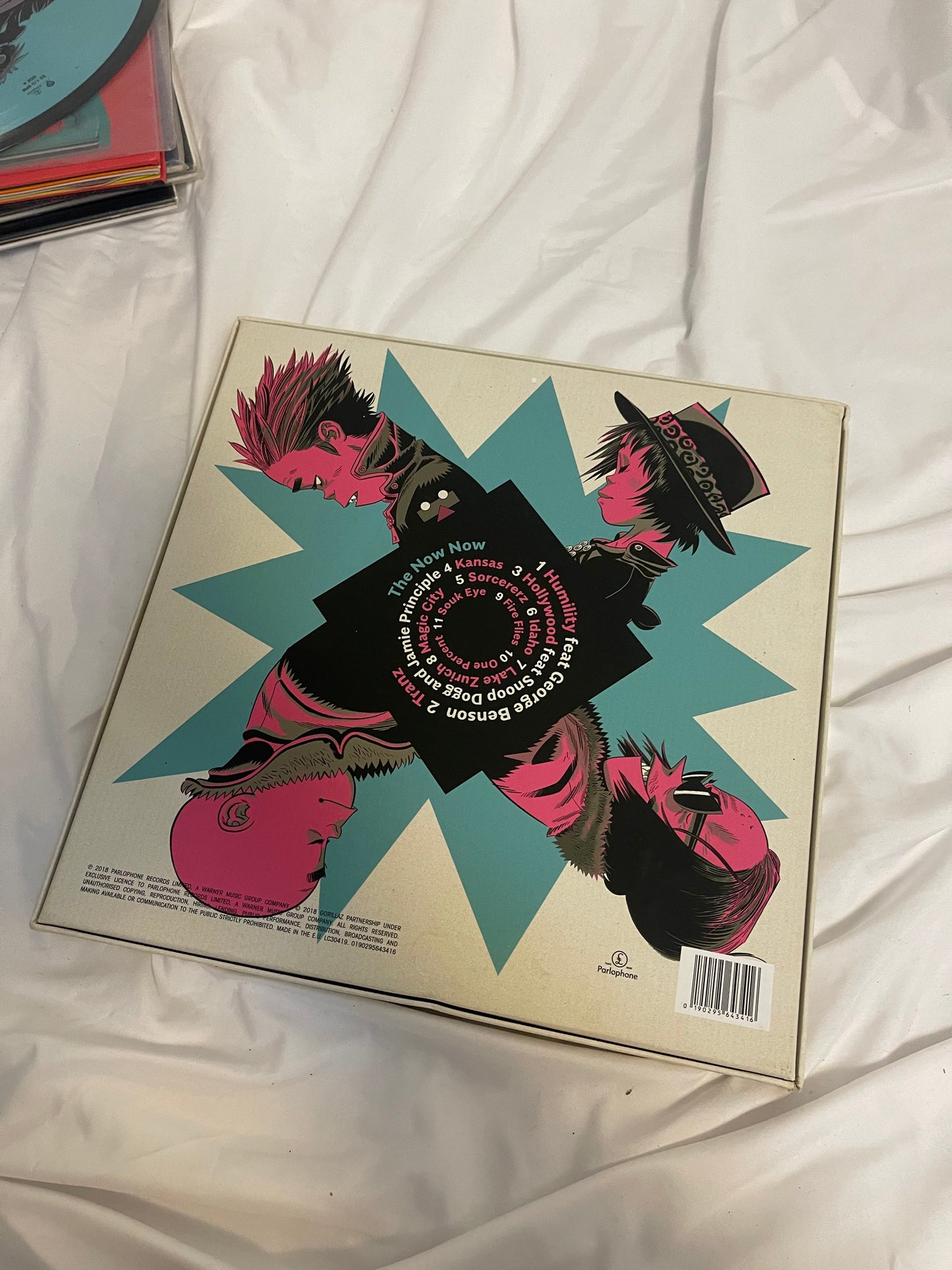 Gorillaz - The Now Now (limited edition blue vinyl box set)