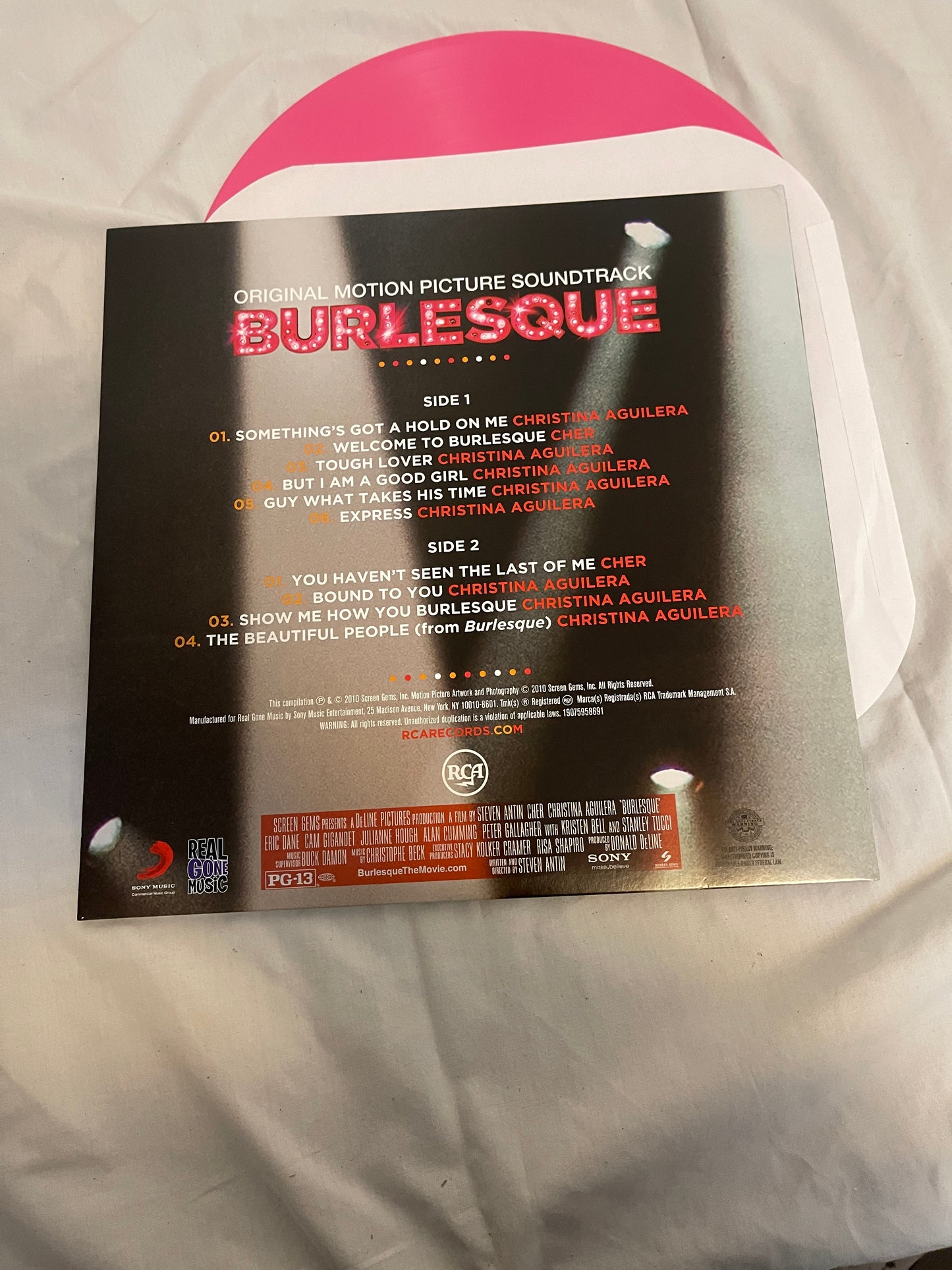 Burlesque - Original Motion Picture Soundtrack (exclusive pink vinyl)