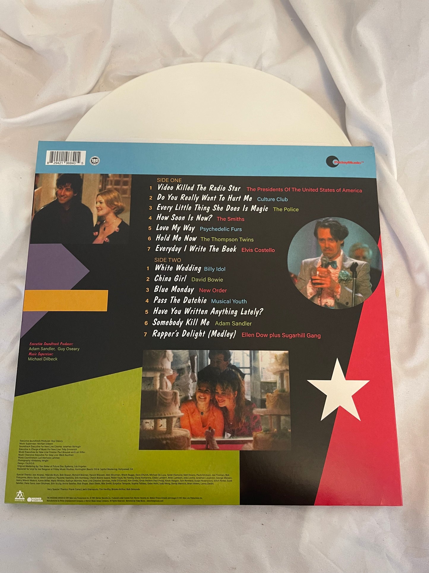 The Wedding Singer - Music From The Motion Picture (Exclusive white wedding vinyl)