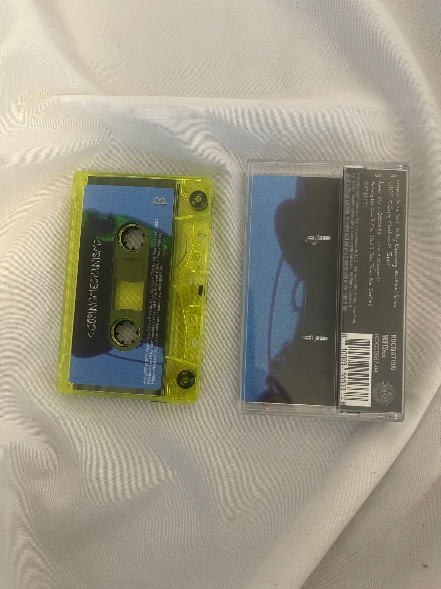 WILLOW - <COPINGMECHANISM> (neon yellow/green cassette)