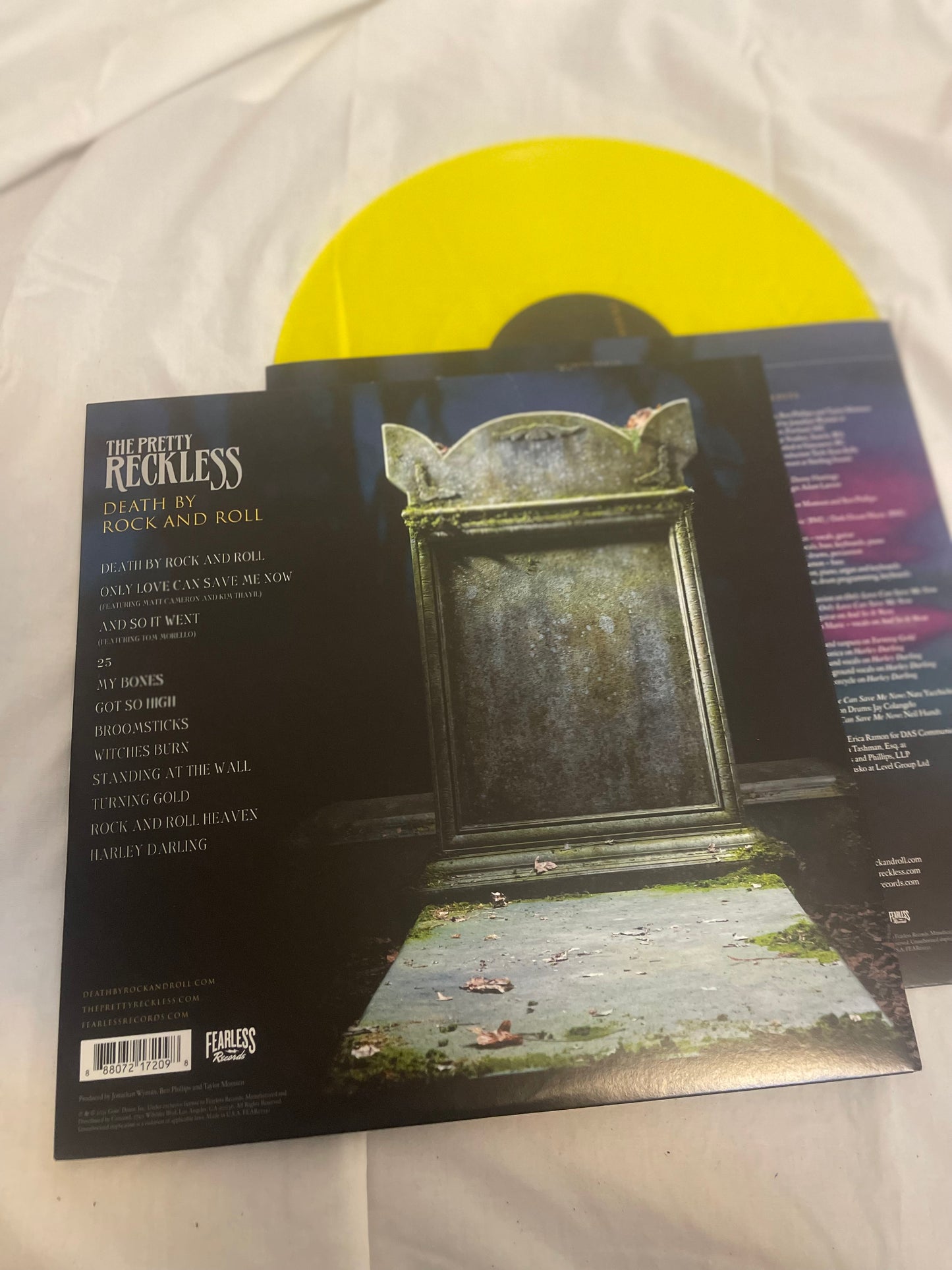 The Pretty Reckless - Death by Rock and Roll (exclusive lemonade vinyl)