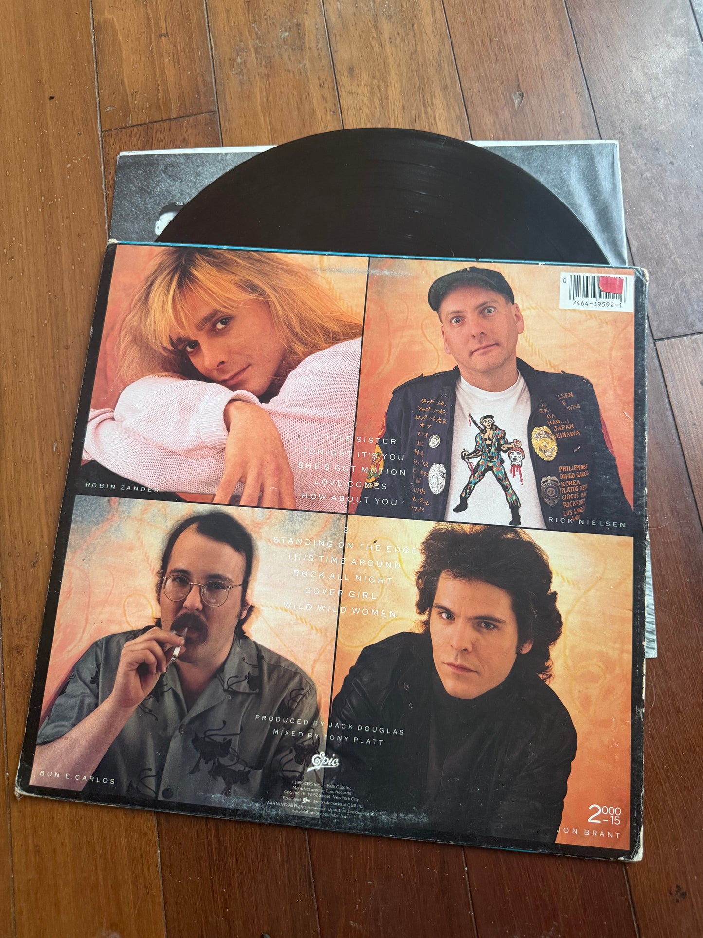 Cheap Trick - Standing On The Edge (standard black vinyl)