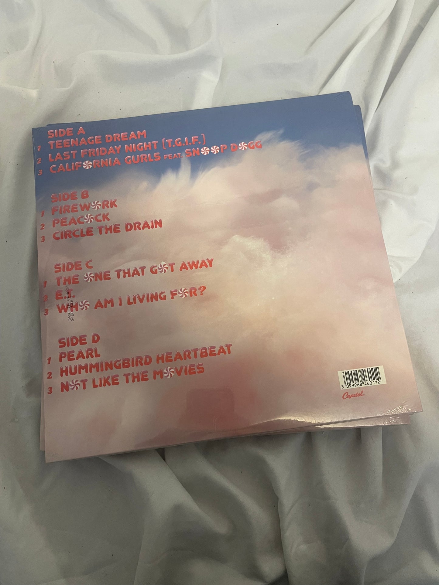 Katy Perry - Teenage Dream (exclusive white vinyl)