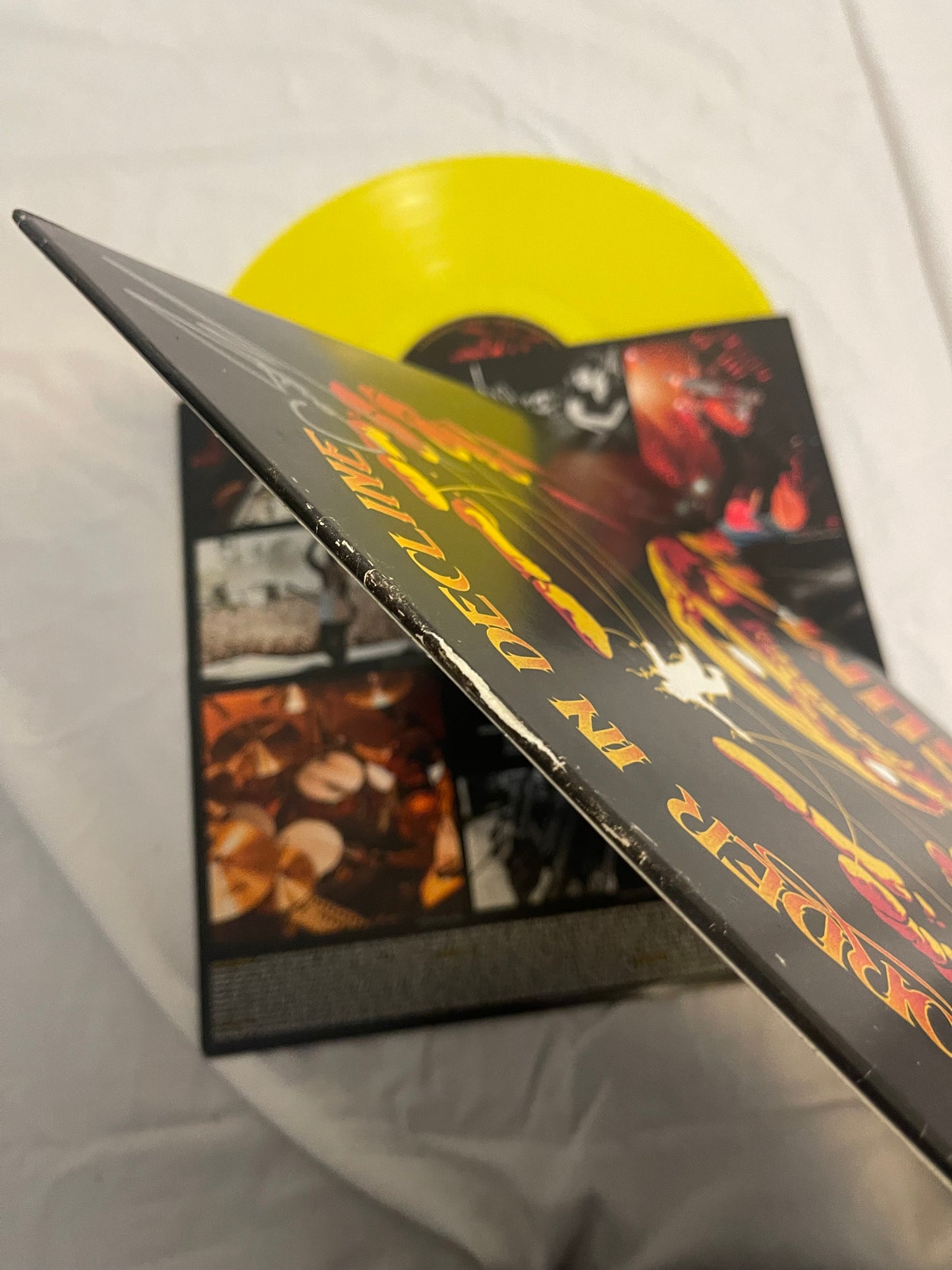 Sum 41 - Order In Decline (UK exclusive translucent yellow vinyl) (SIGNED!!!)