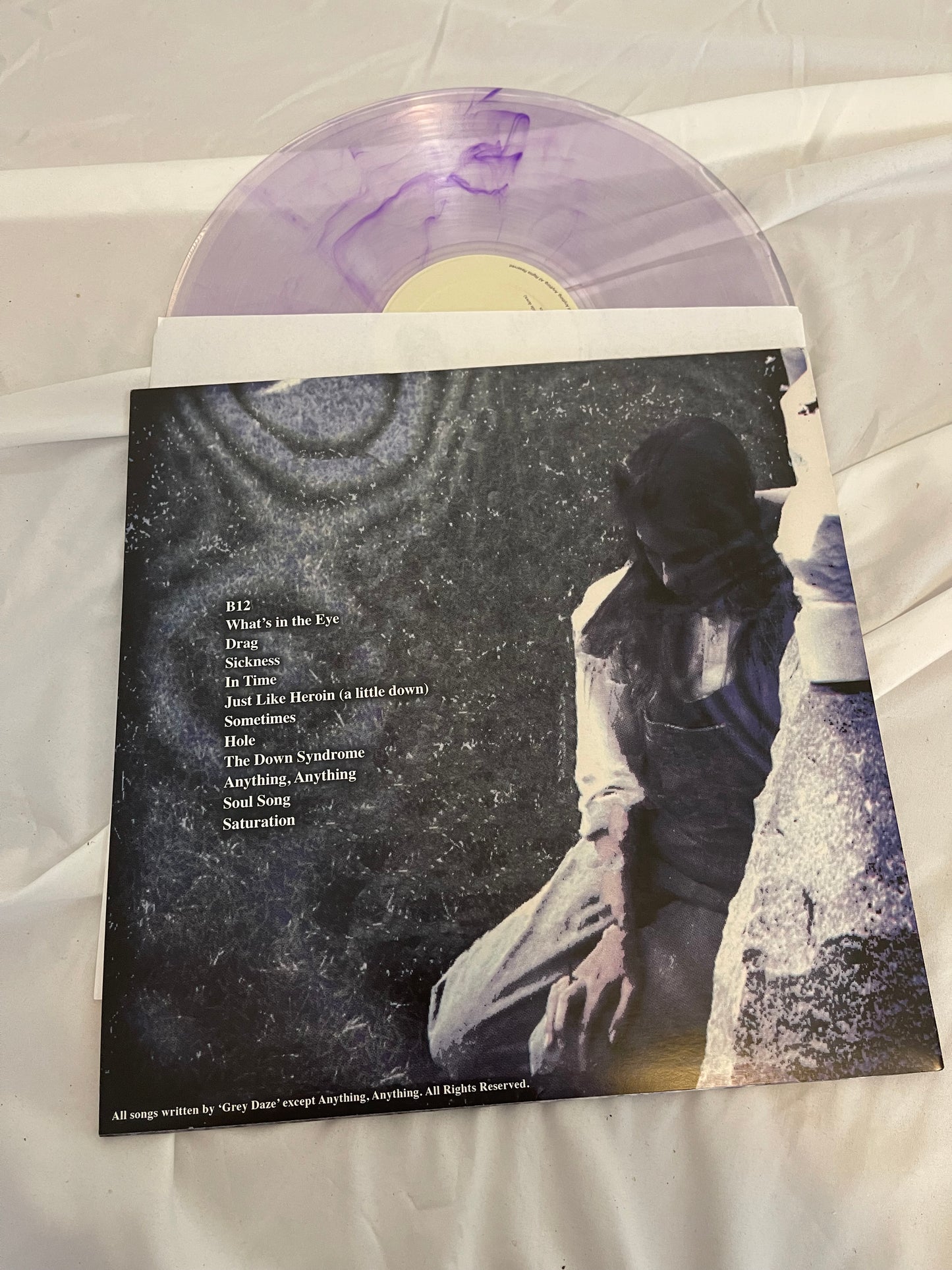 Grey Daze - …No Sun Today (webstore exclusive clear with purple smoke vinyl)