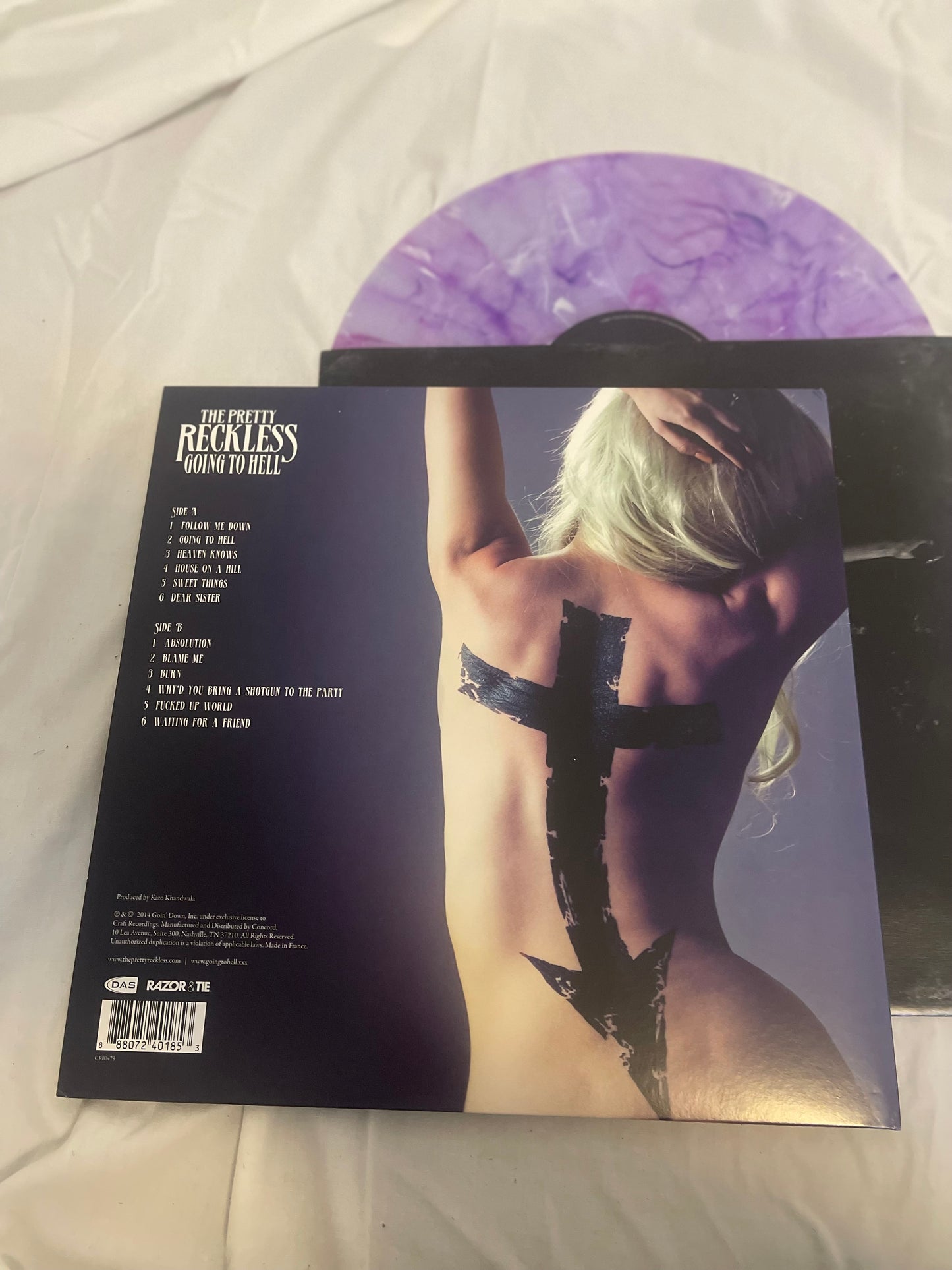The Pretty Reckless - Going To Hell (webstore exclusive clear with purple marble vinyl)