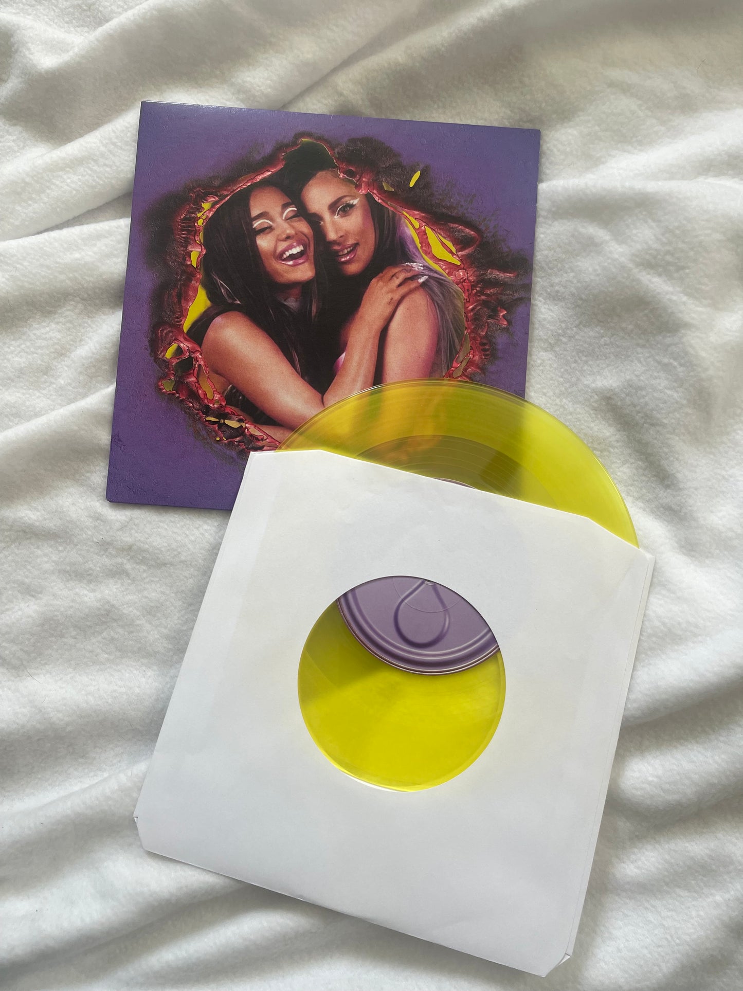 Lady Gaga - Rain On Me (7” Yellow Vinyl)