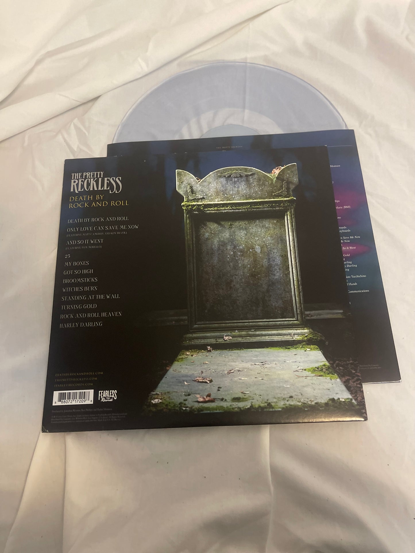 The Pretty Reckless - Death by Rock and Roll (FYE exclusive ultra clear vinyl)