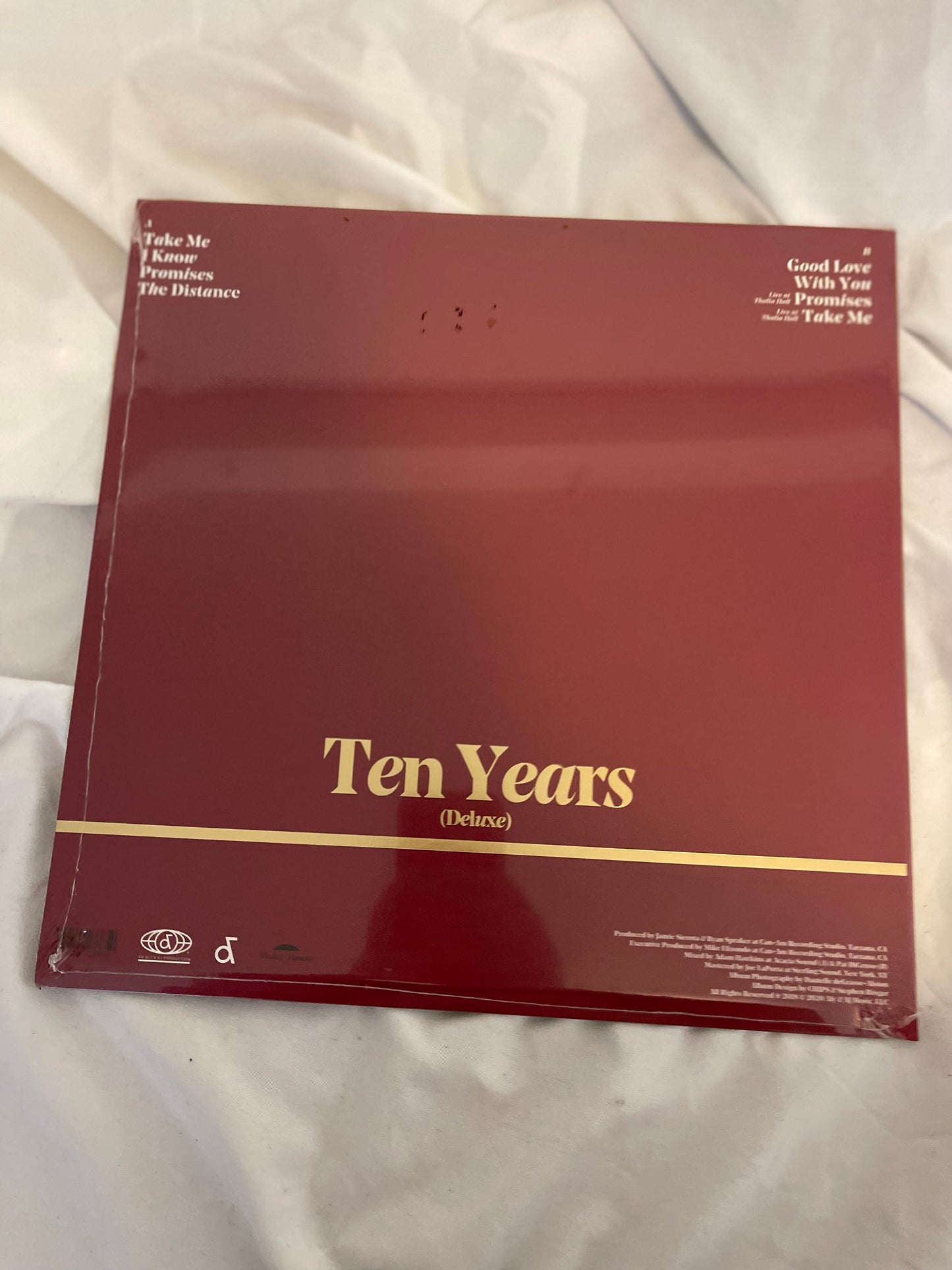 Aly & Aj - Ten Years (webstore exclusive gold vinyl)