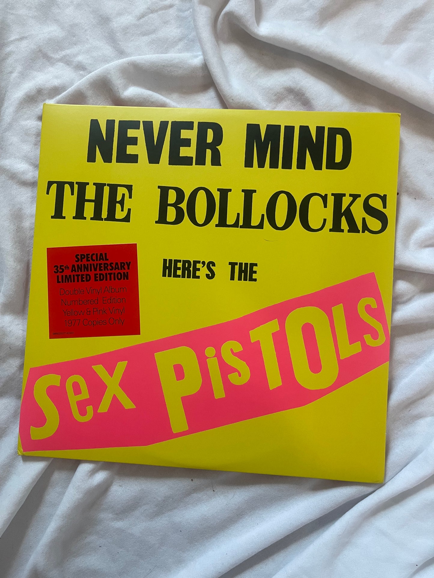 Sex Pistols - Never Mind The Bollocks, Here’s The Sex Pistols (limited edition pink and yellow vinyl)