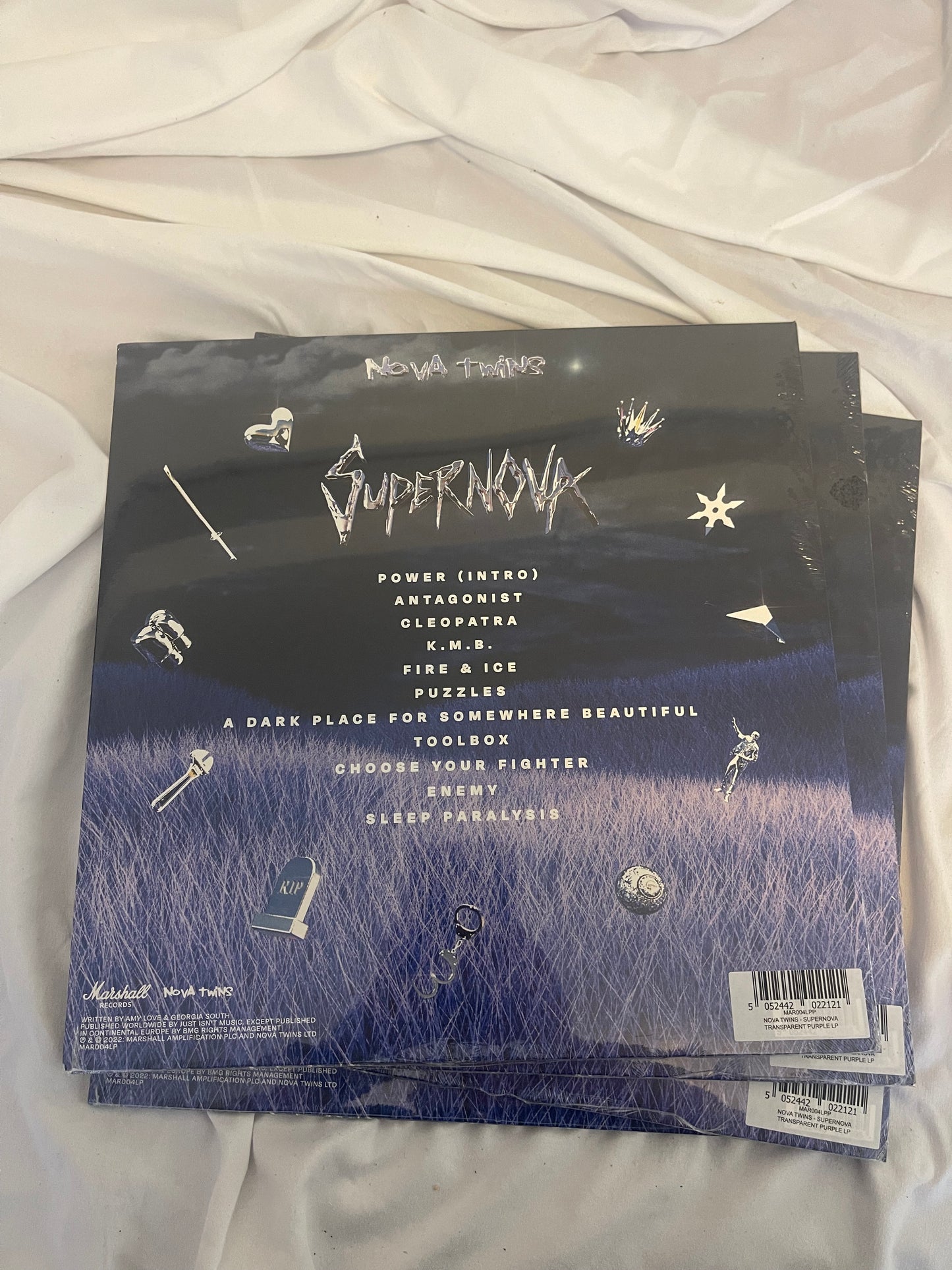 Nova Twins - Supernova (webstore exclusive transparent purple vinyl with SIGNED PRINT)