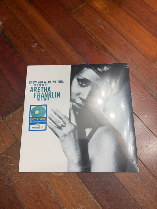 Aretha Franklin - Knew You Were Waiting: The Best Of Aretha Franklin 1980-1998 (Walmart exclusive marble turquoise vinyl)