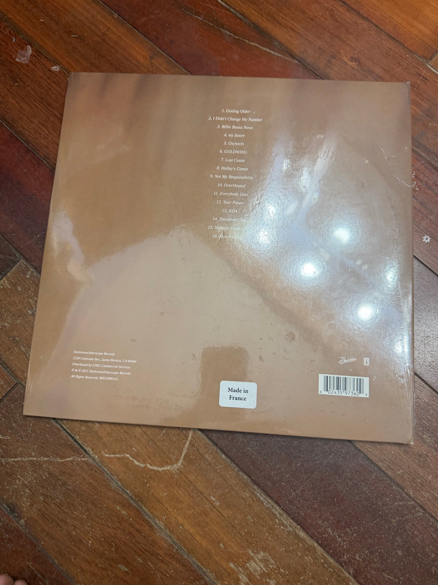 Billie Eilish - Happier Than Ever (Indie exclusive brown vinyl)
