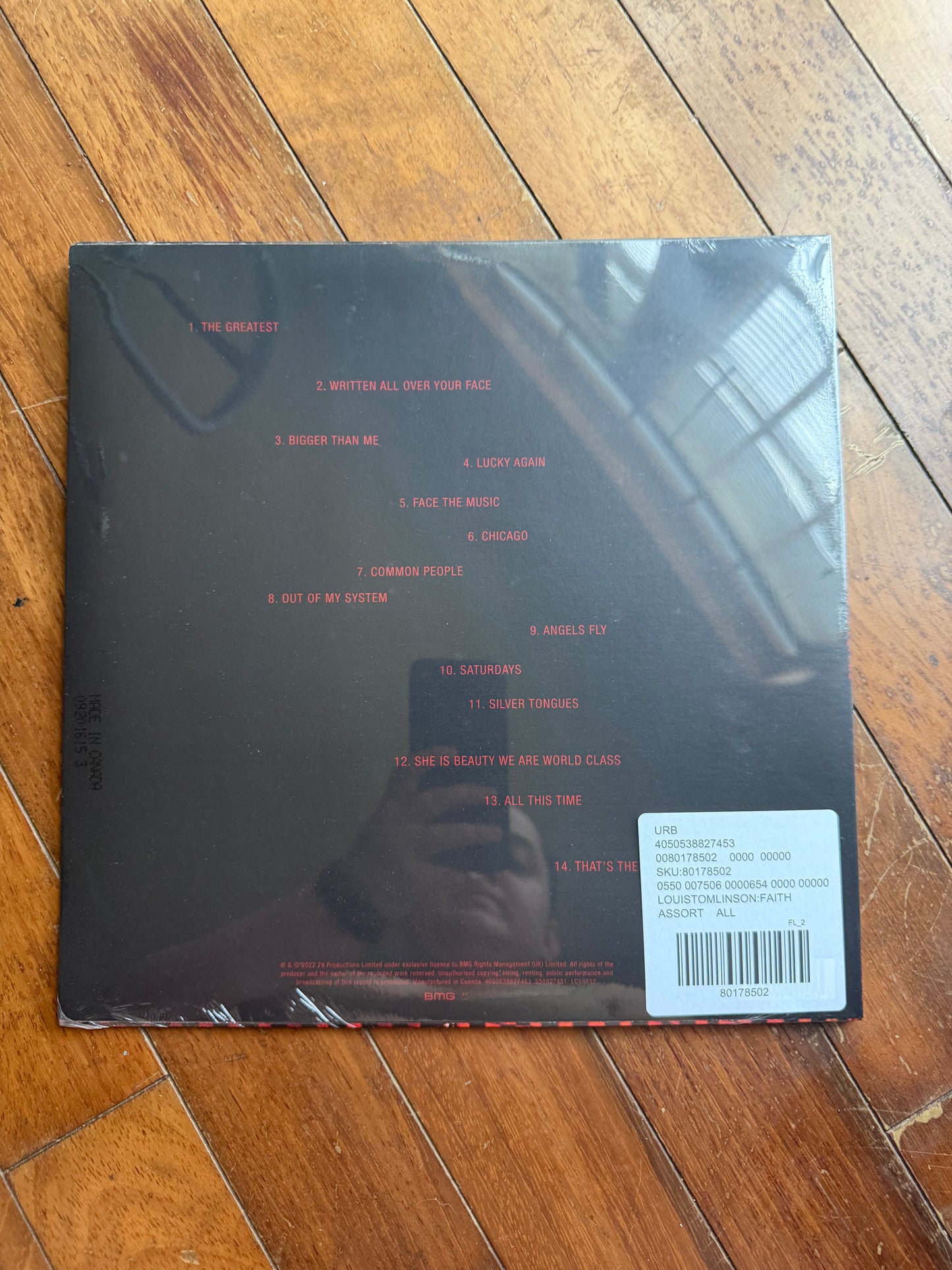 Louis Tomlinson - Faith In The Future (Urban Outfitters exclusive black and white marble vinyl)