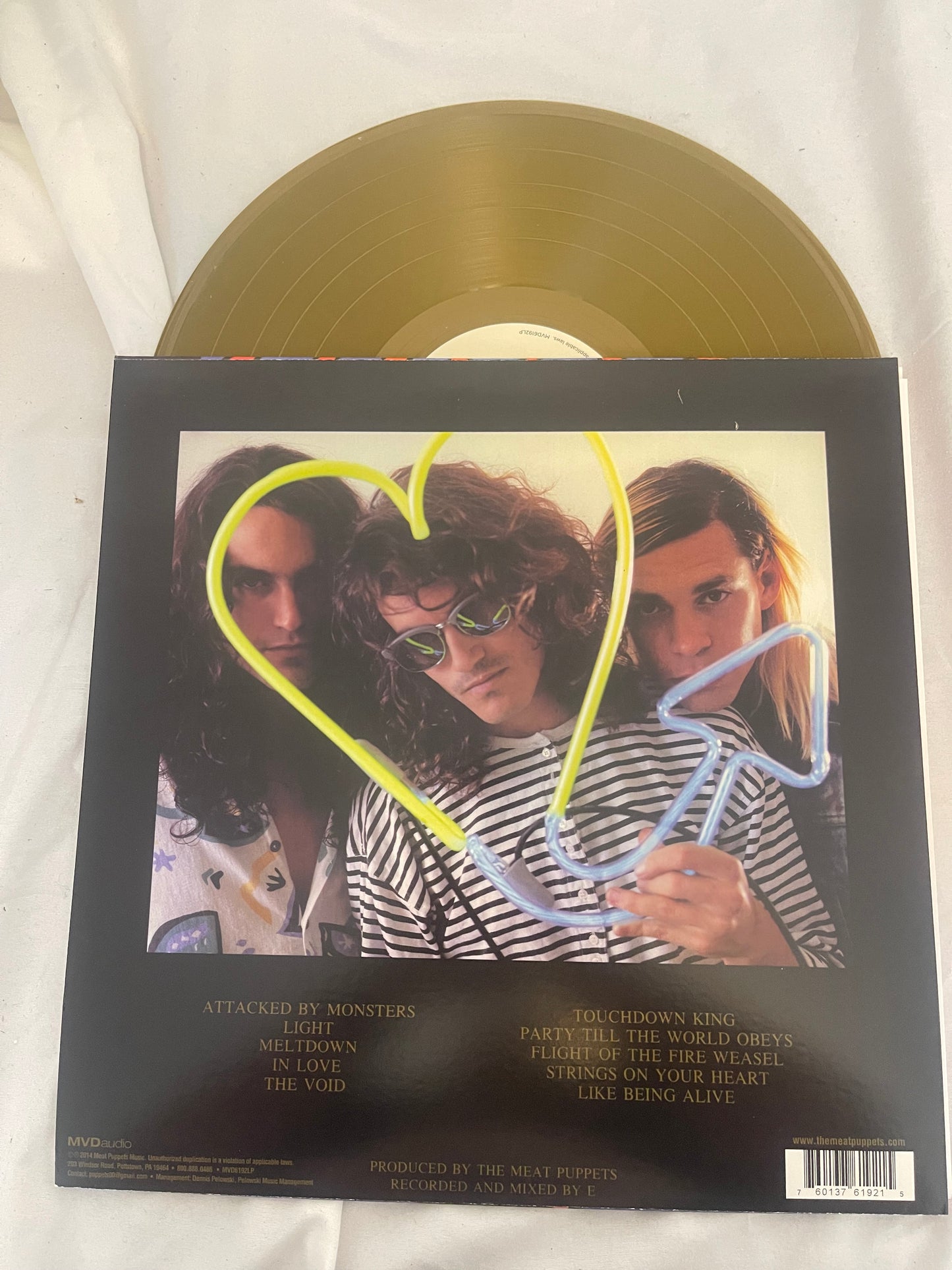 Meat Puppets - Monsters (Newbury Comics exclusive gold vinyl)