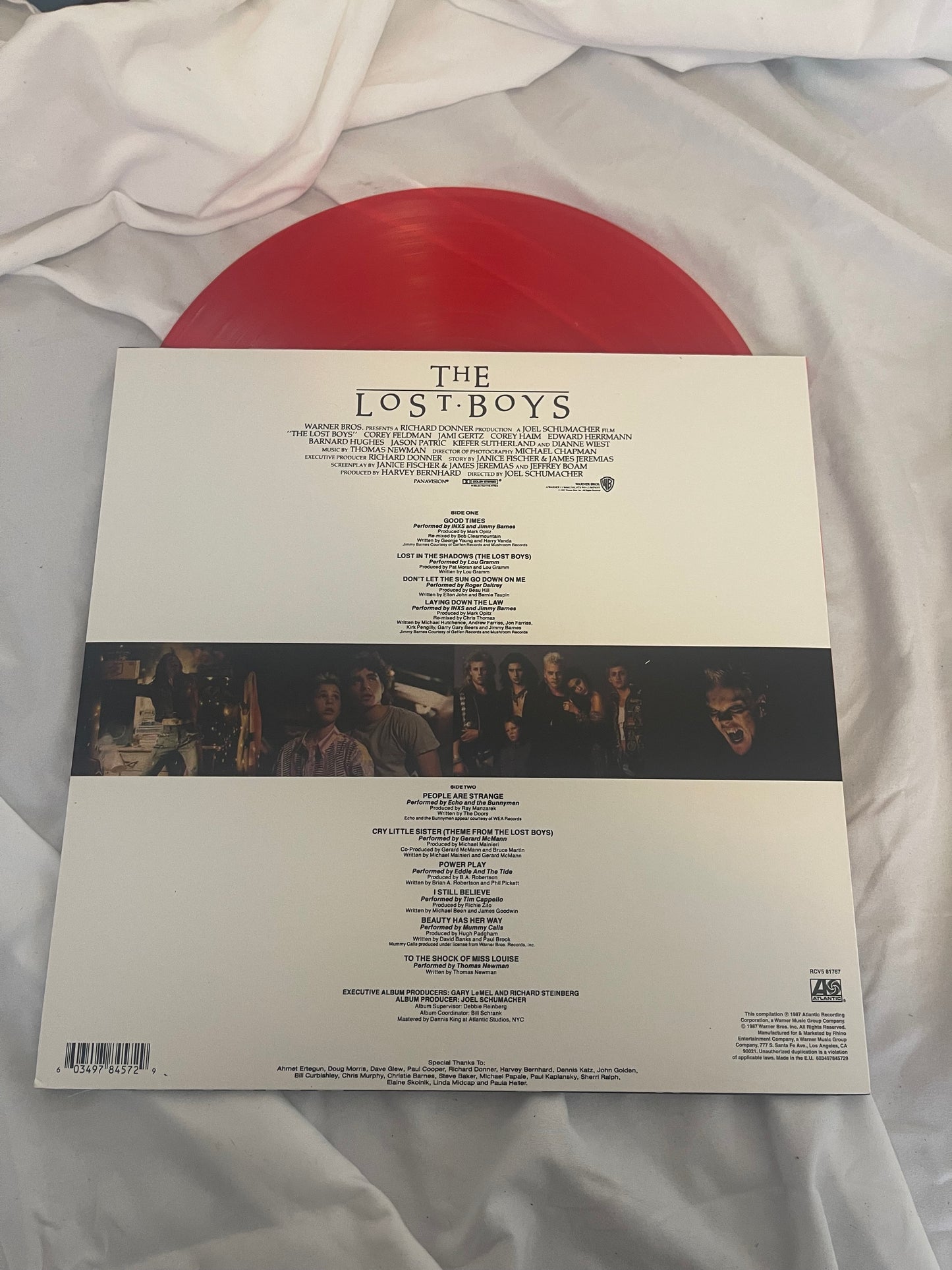 The Lost Boys - Original Motion Picture Soundtrack (National Album Day exclusive red vinyl)