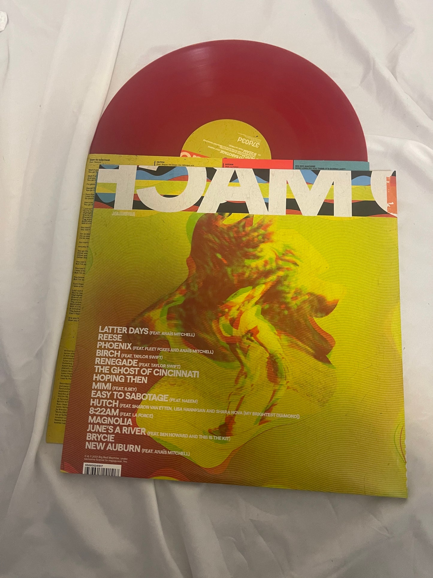 Big Red Machine - How Long Do You Think It’s Gonna Last? (exclusive red opaque vinyl)