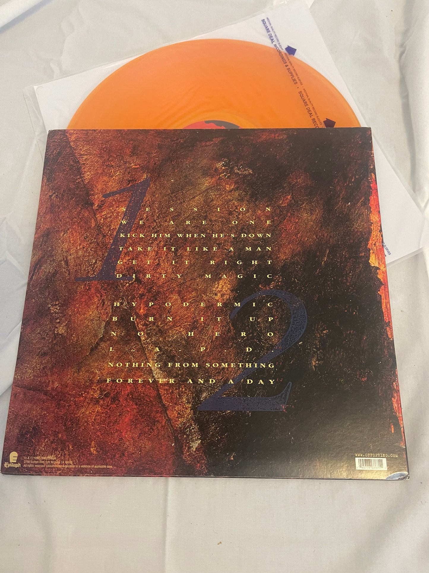 The Offspring - Ignition (Hot Topic exclusive orange/red vinyl)