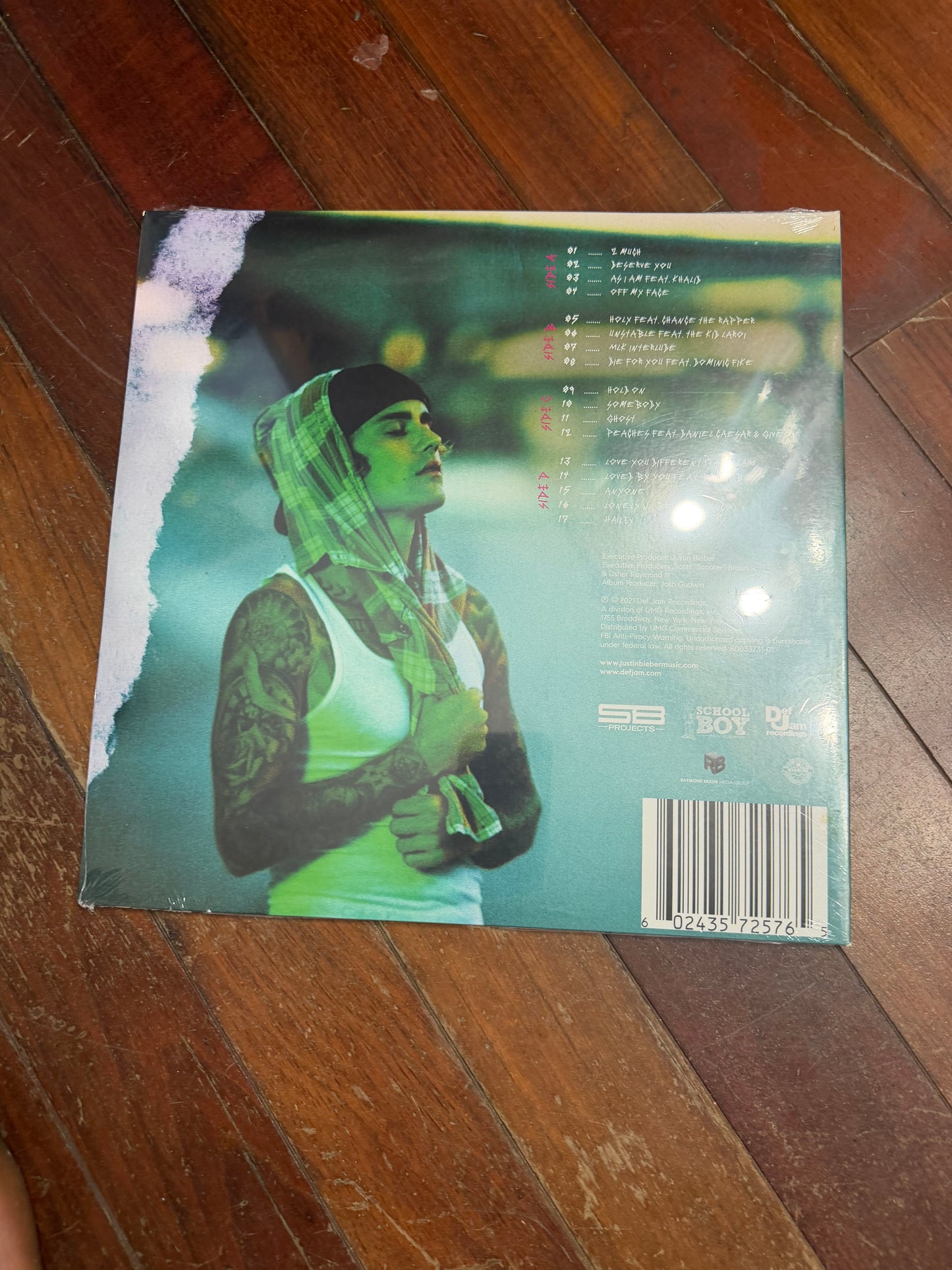 Justin Bieber - Justice (Walmart exclusive gold vinyl)