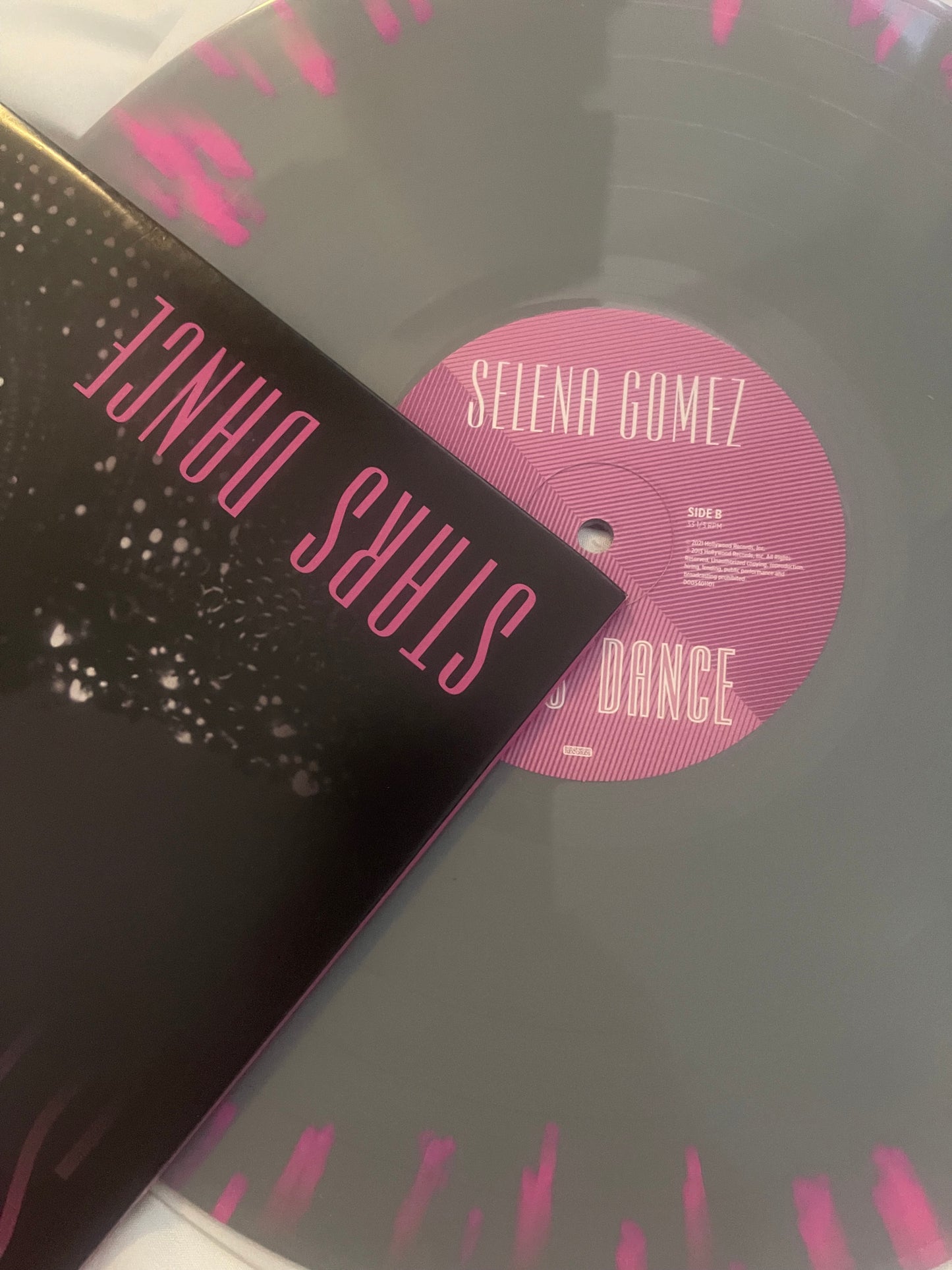 Selena Gomez - Stars Dance (Urban Outfitters exclusive grey with pink splatter vinyl)
