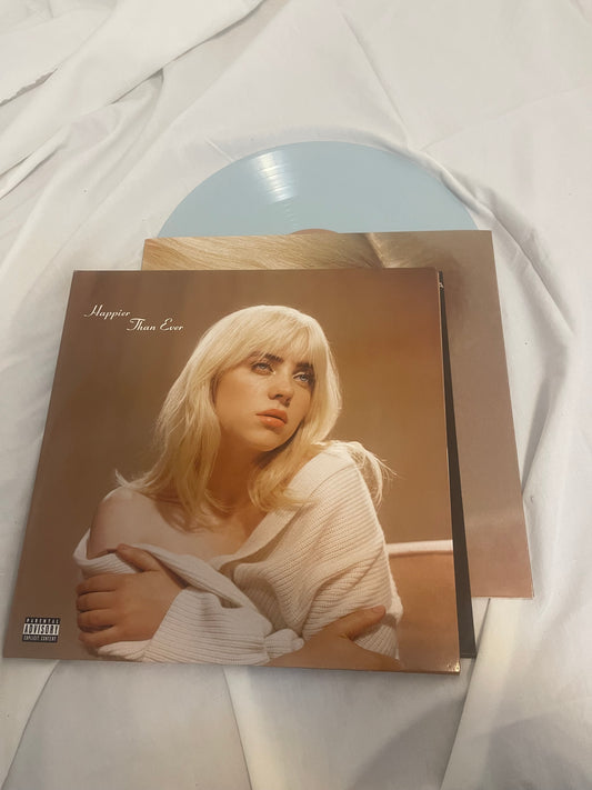 Billie Eilish - Happier Than Ever (Target exclusive light blue vinyl)