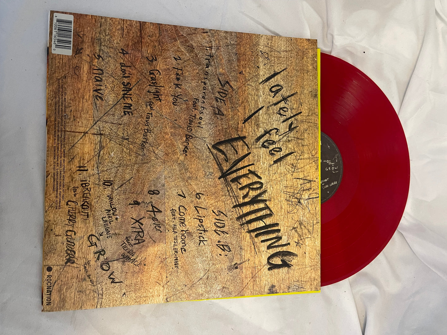 WILLOW - Lately I Feel Everything (red vinyl)