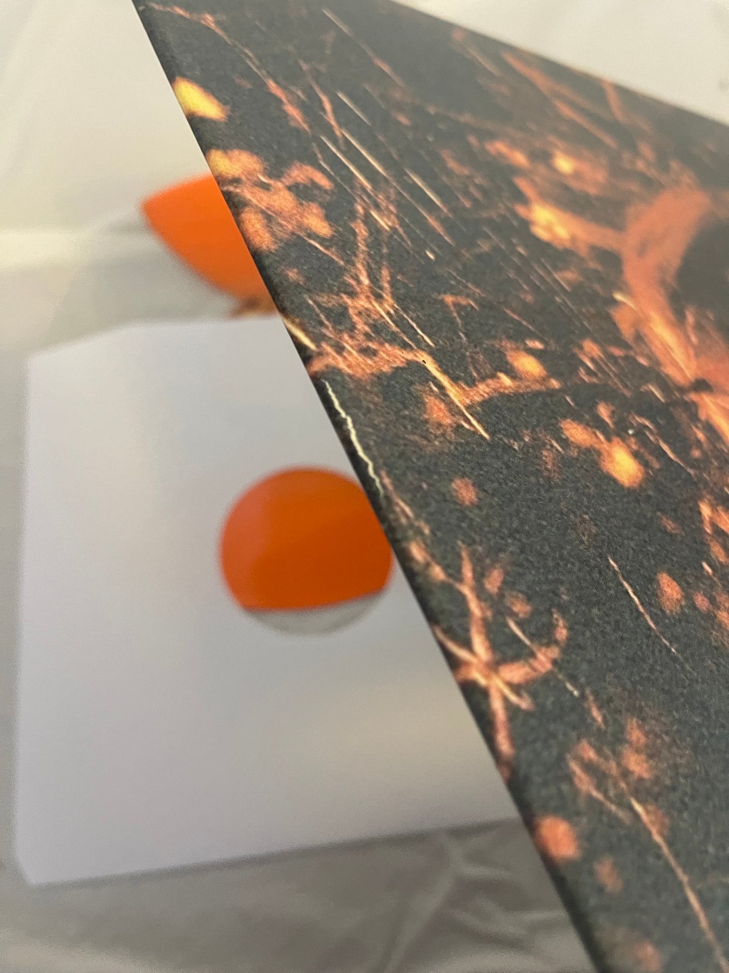 Turnover - Peripheral Vision (Newbury Comics exclusive orange and crystal clear moonphase vinyl)