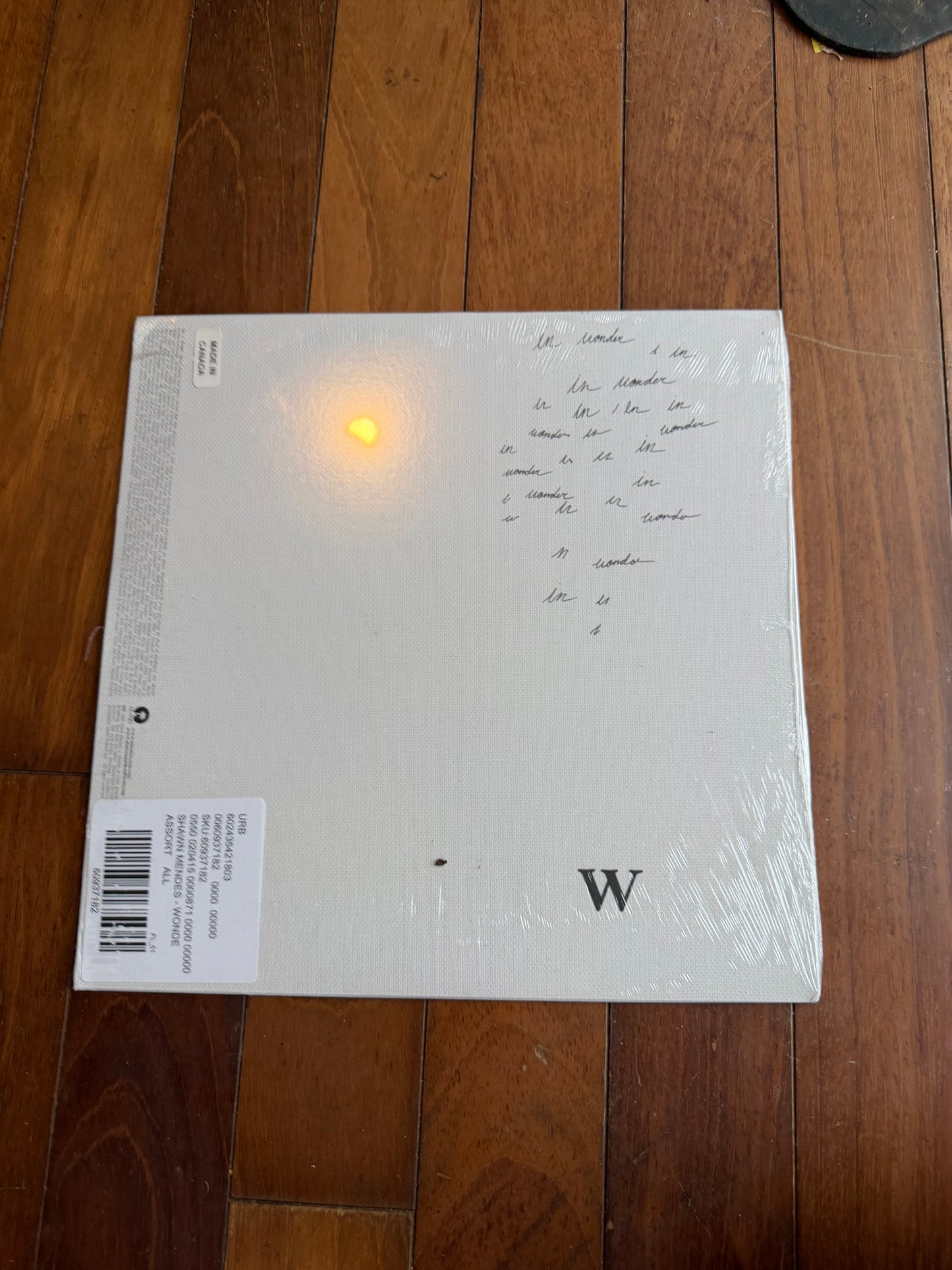 Shawn Mendes - Wonder (Urban Outfitters exclusive milky clear vinyl)