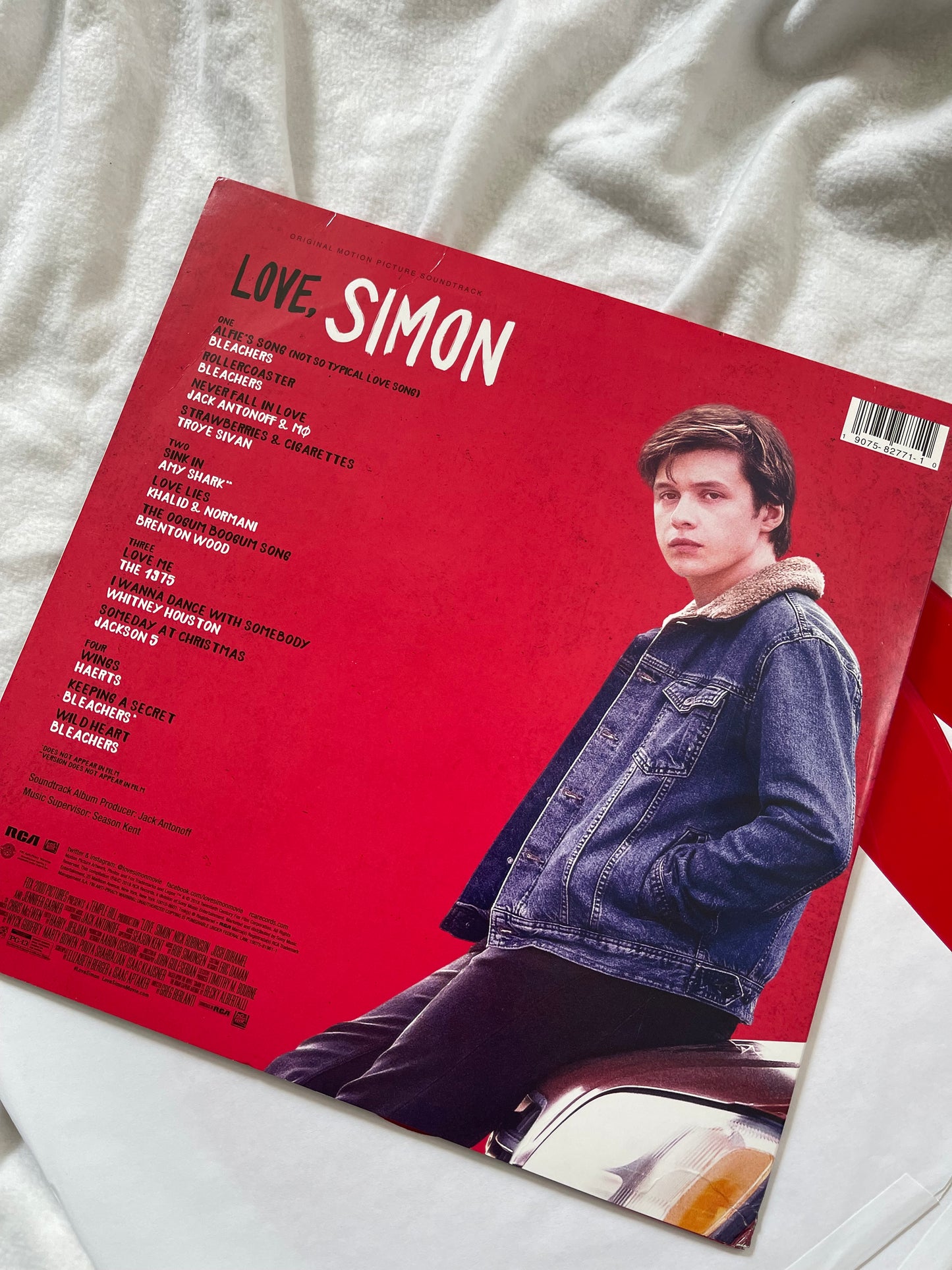 Love, Simon Sountrack (Urban Outfitters exclusive red vinyl)