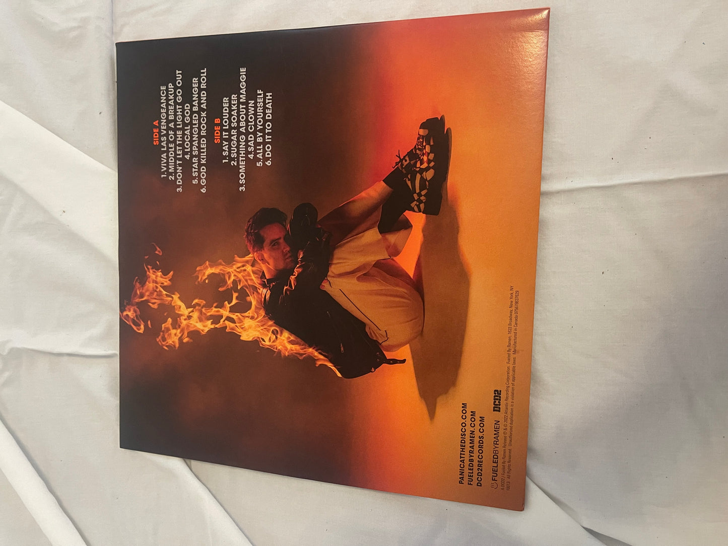 Panic! At The Disco - Viva Las Vengeance (webstore exclusive baby blue splatter vinyl)