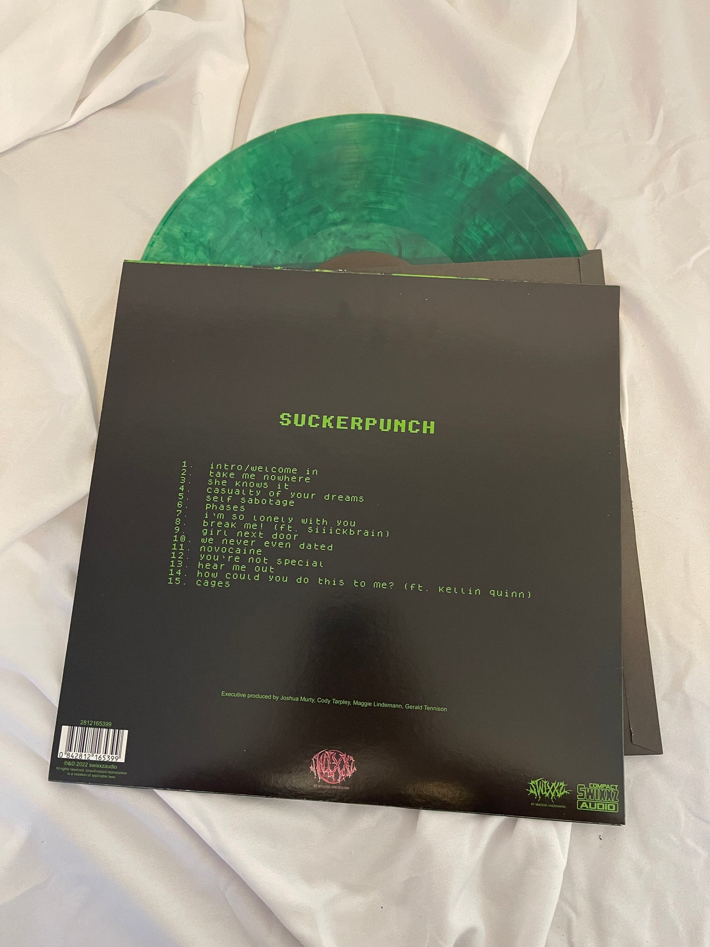 Maggie Lindemann - Suckerpunch (standard clear with green swirl vinyl)