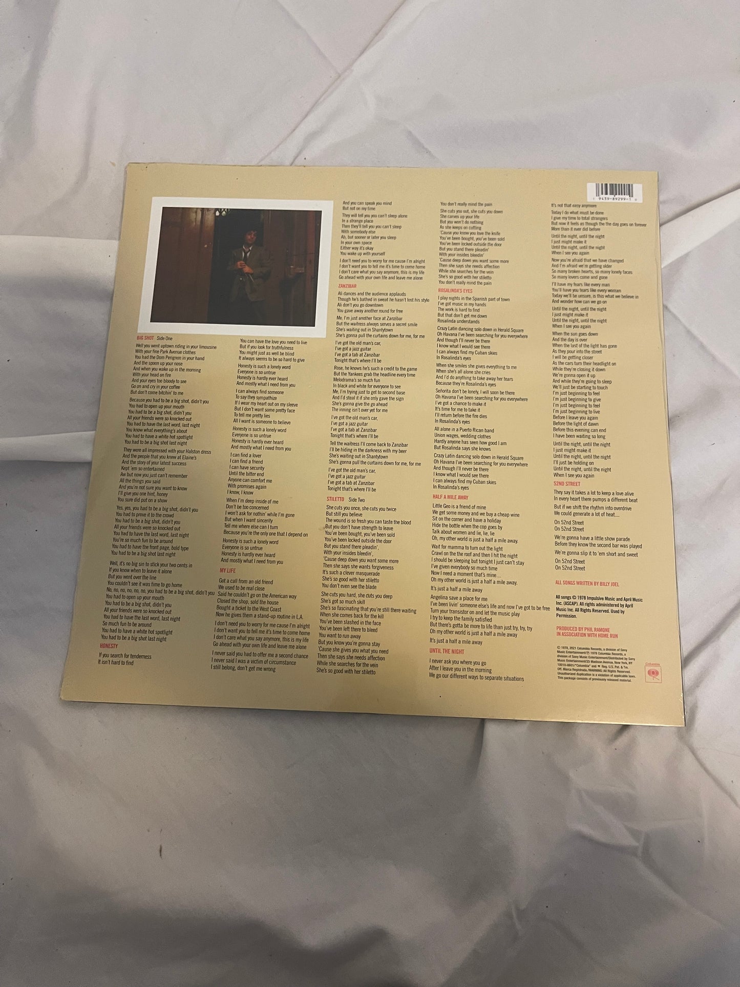 Billy Joel - 52nd Street (Walmart exclusive blue swirl vinyl)