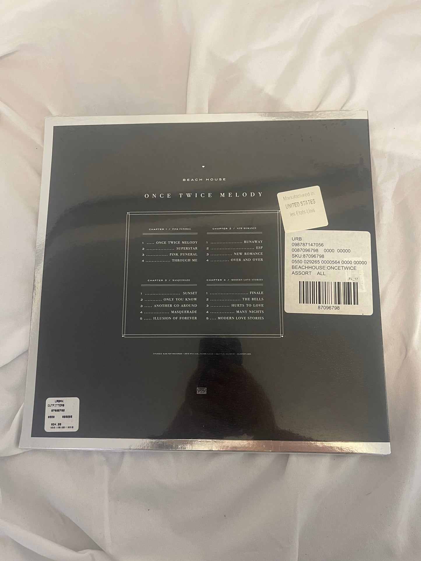 Beach House - Once Twice Melody (silver edition standard vinyl)