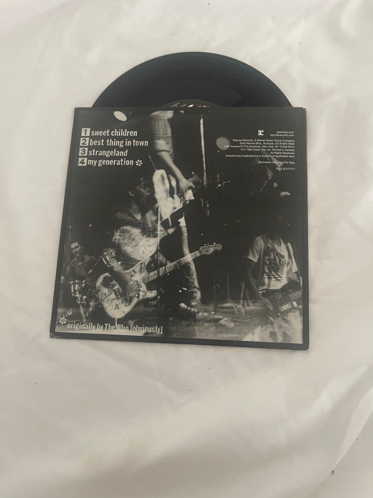 Green Day - Kerplunk! (RSD Black Friday exclusive green and white splatter vinyl)