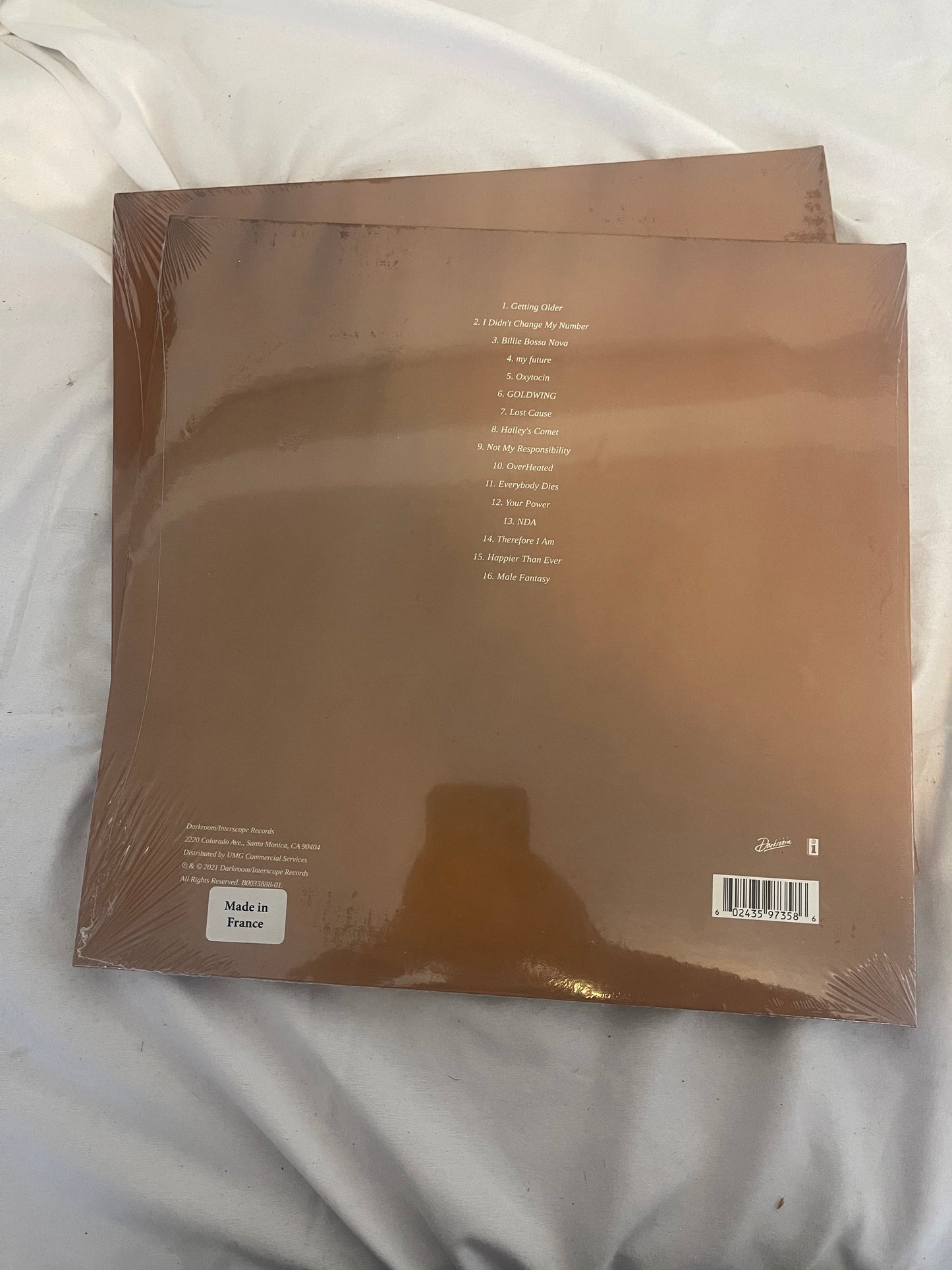 Billie Eilish - Happier Than Ever (Amazon exclusive sage vinyl)
