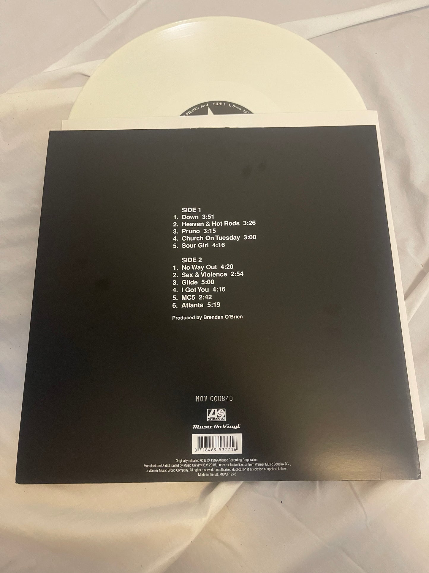 Stone Temple Pilots - No. 4 (Music On Vinyl exclusive white vinyl)