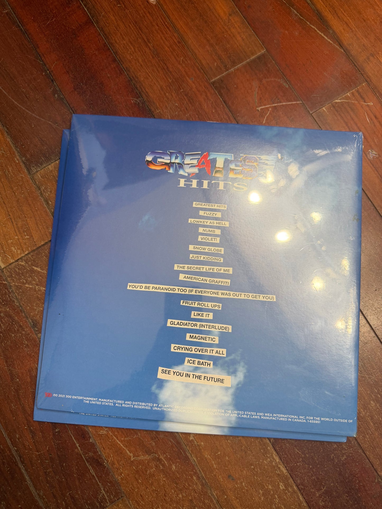 Waterparks - Greatest Hits (Urban Outfitters exclusive sky blue vinyl)