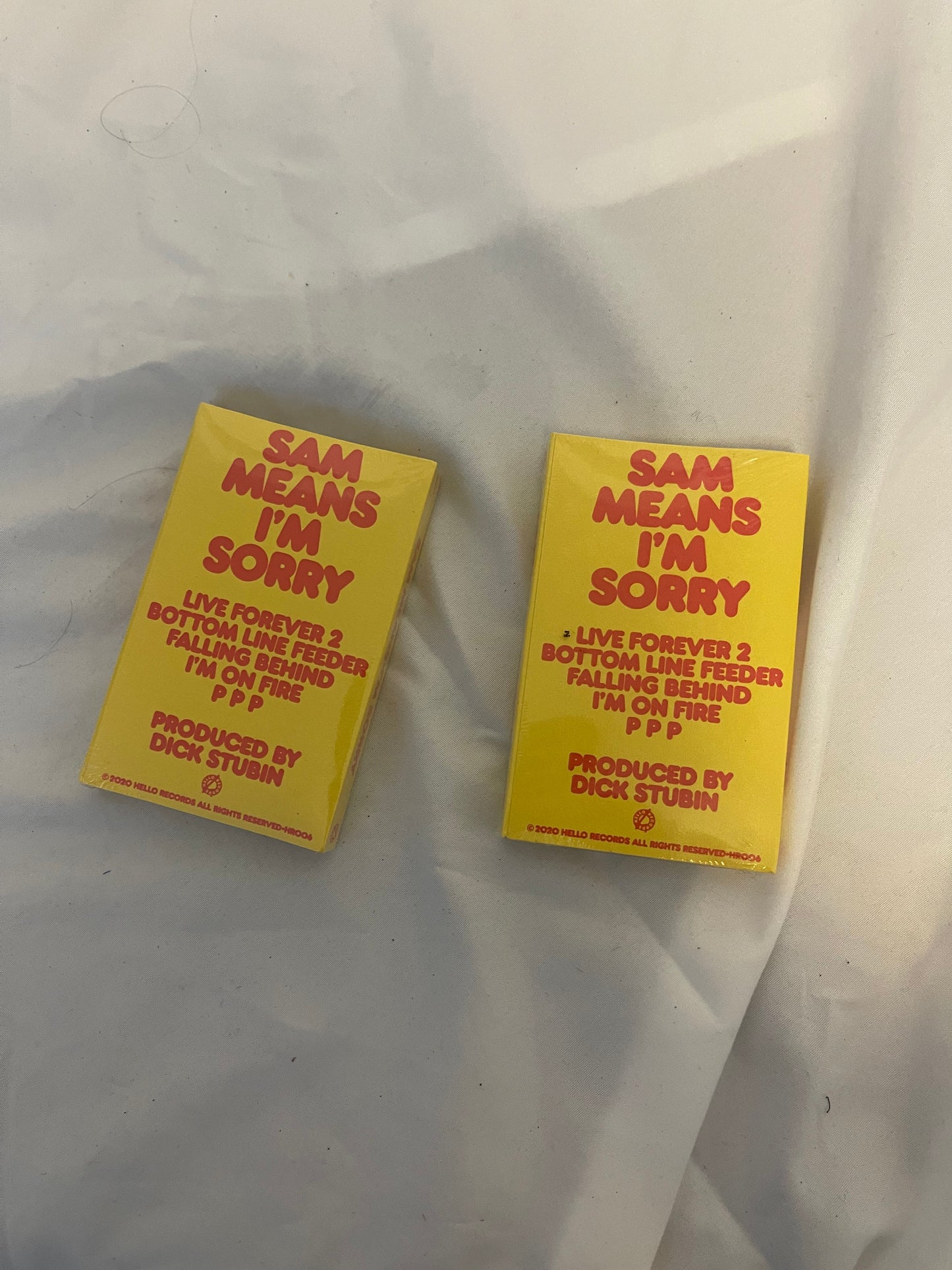 Sam Means - I’m Sorry (yellow cassette)