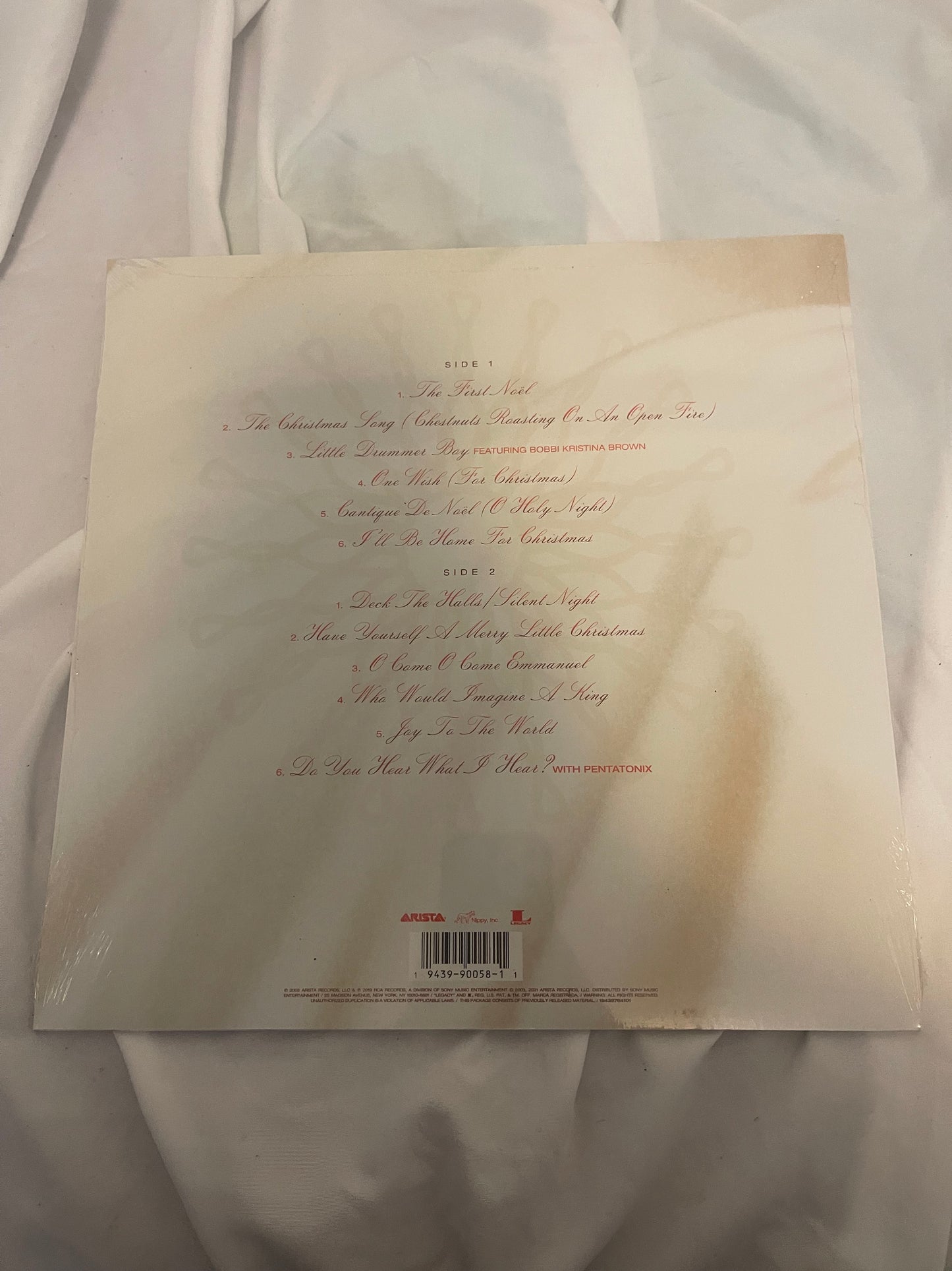 Whitney Houston - One Wish: The Holiday Album (Walmart exclusive snowy white vinyl)