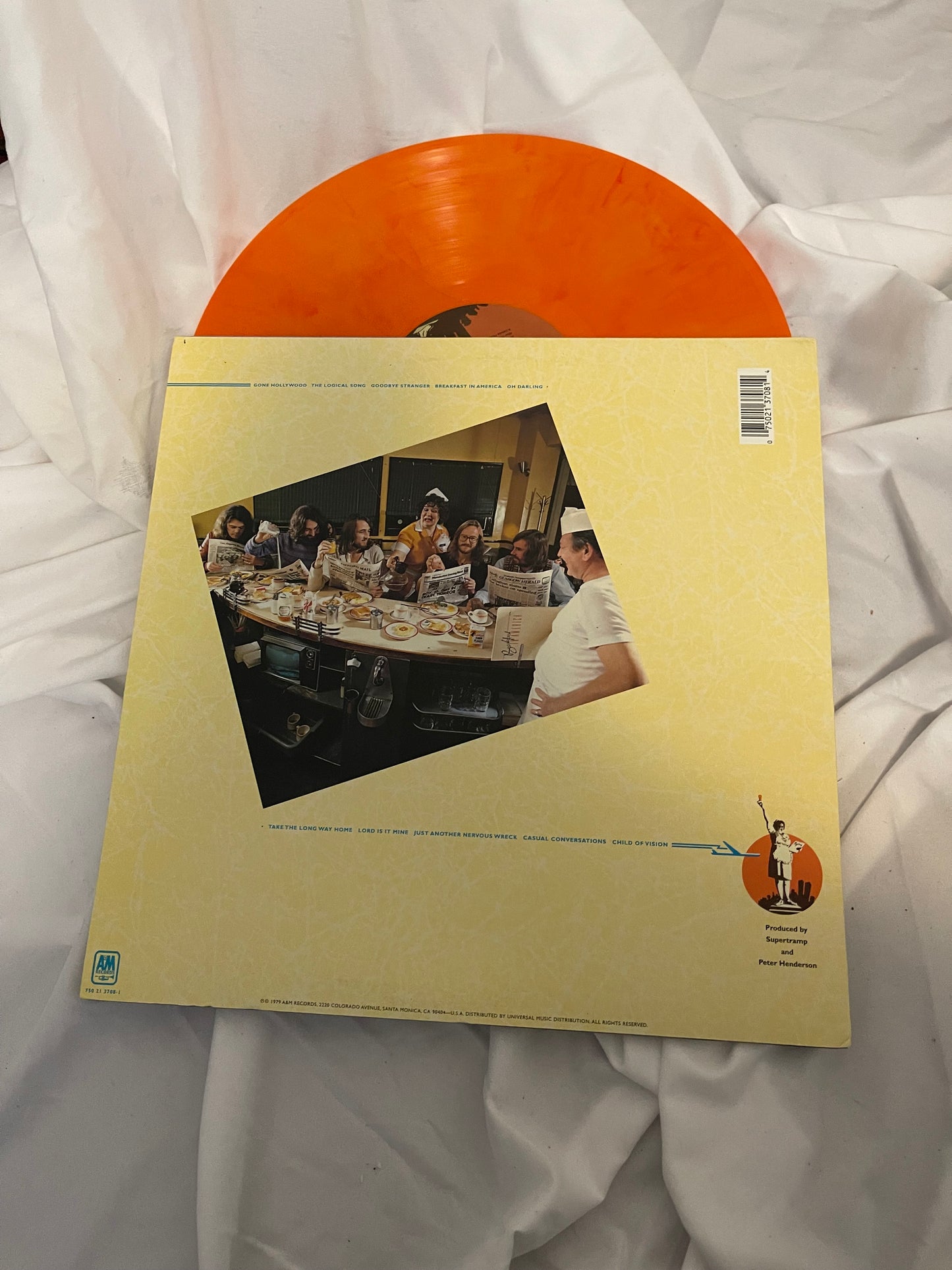 Supertramp - Breakfast In America (exclusive Orange vinyl)