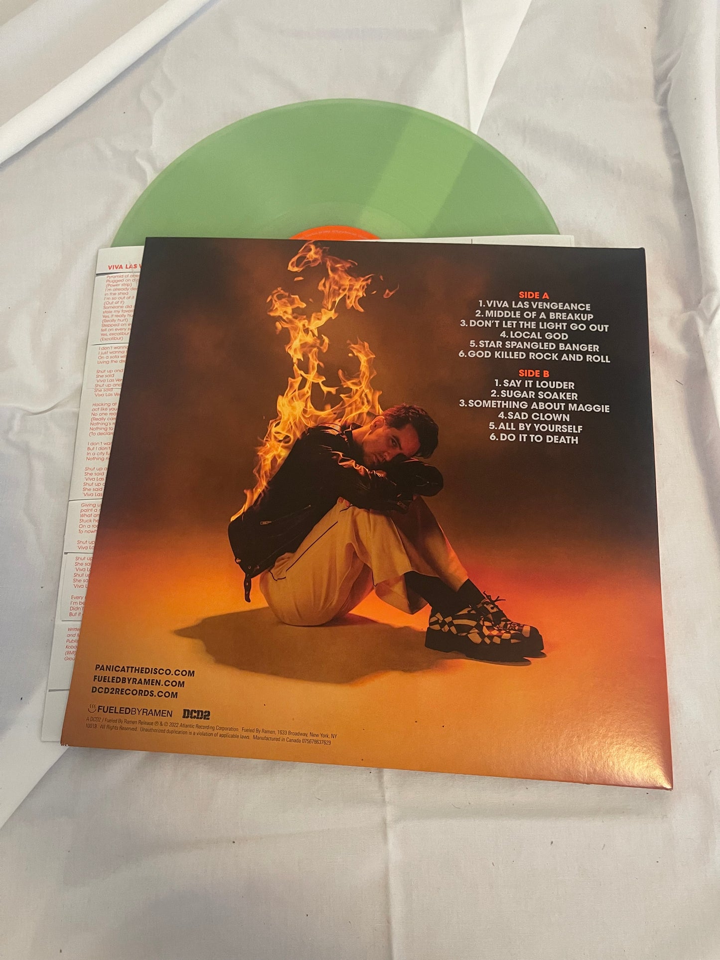 Panic! At The Disco - Viva Las Vengeance (exclusive coke bottle clear vinyl)