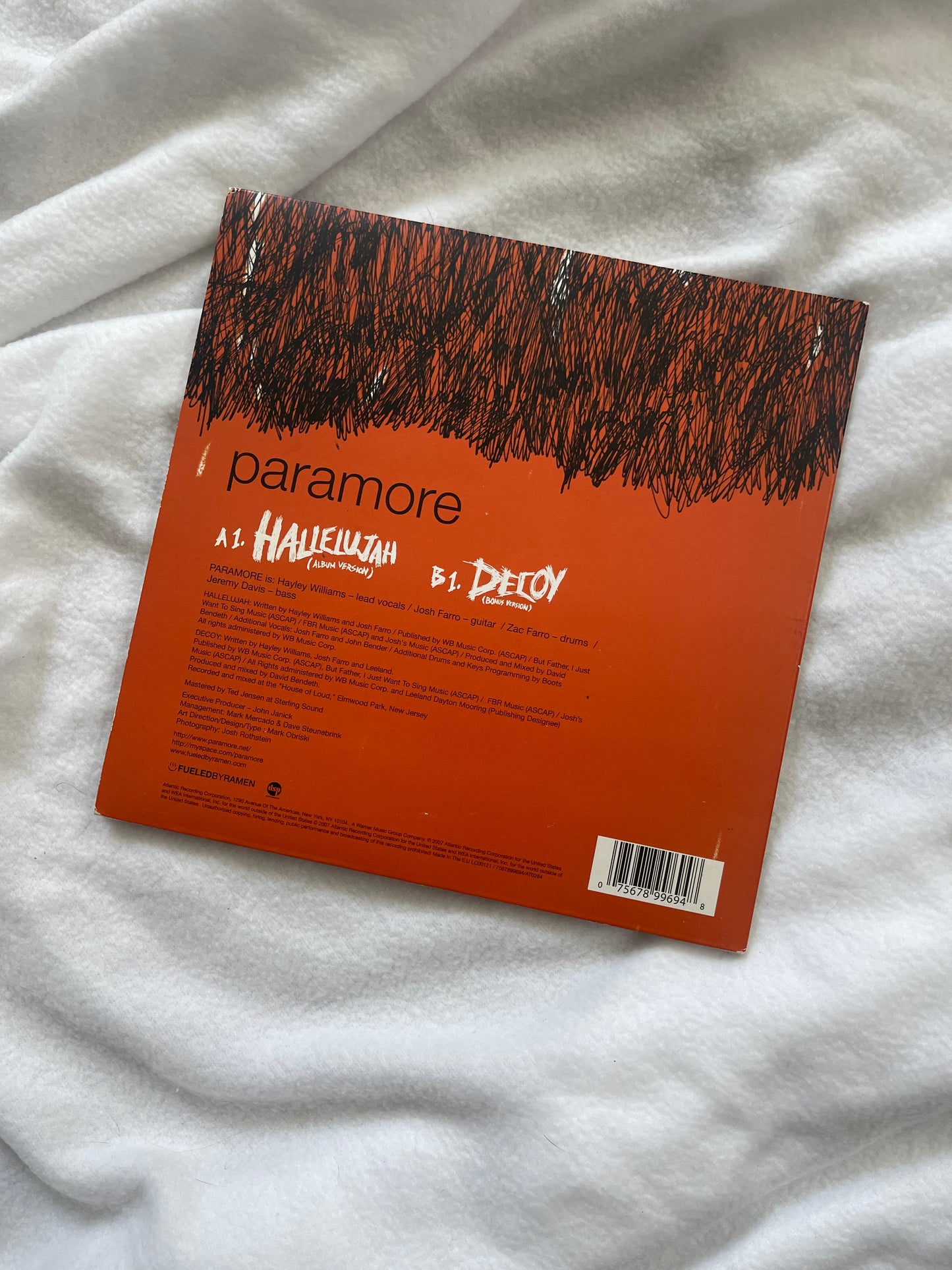 Paramore - Hallelujah (limited edition gatefold vinyl)
