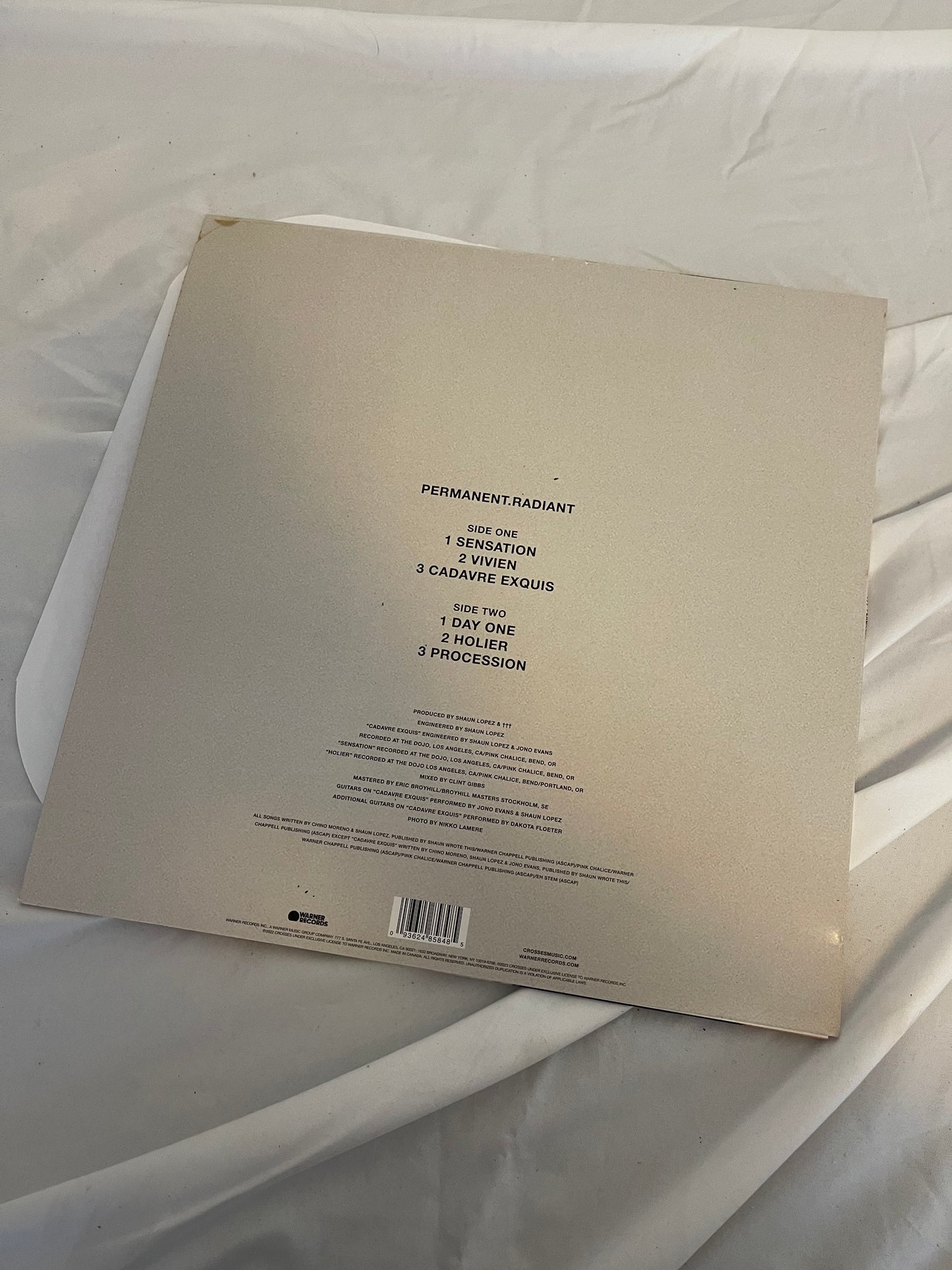 Crosses - Permanent.Radiant (webstore exclusive Ruby transparent vinyl)