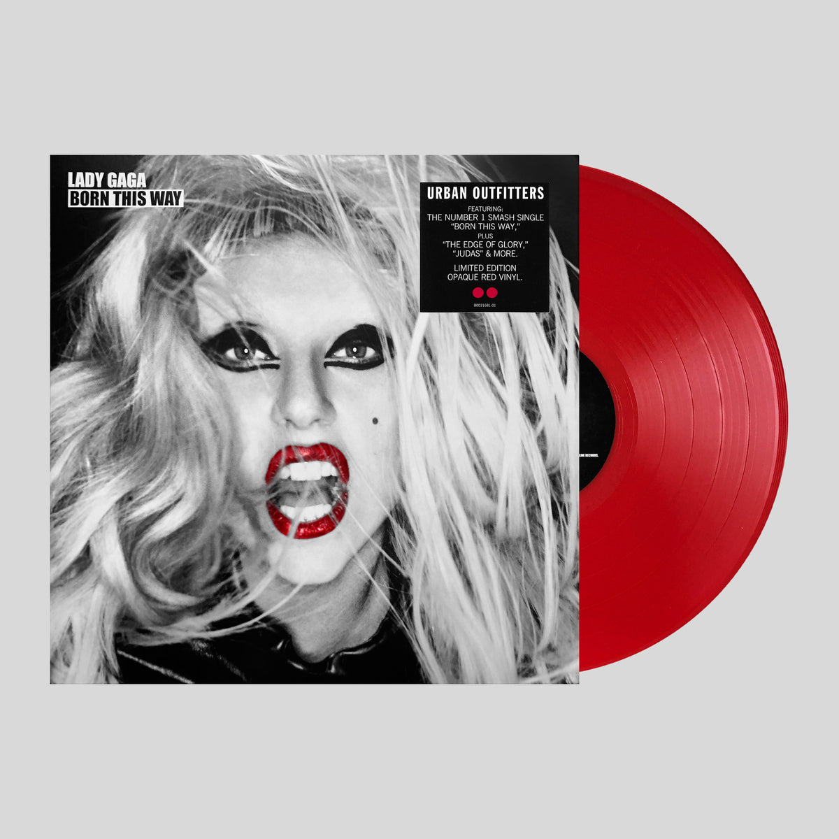 Lady Gaga - Born This Way (Urban Outfitters Exclusive red vinyl)