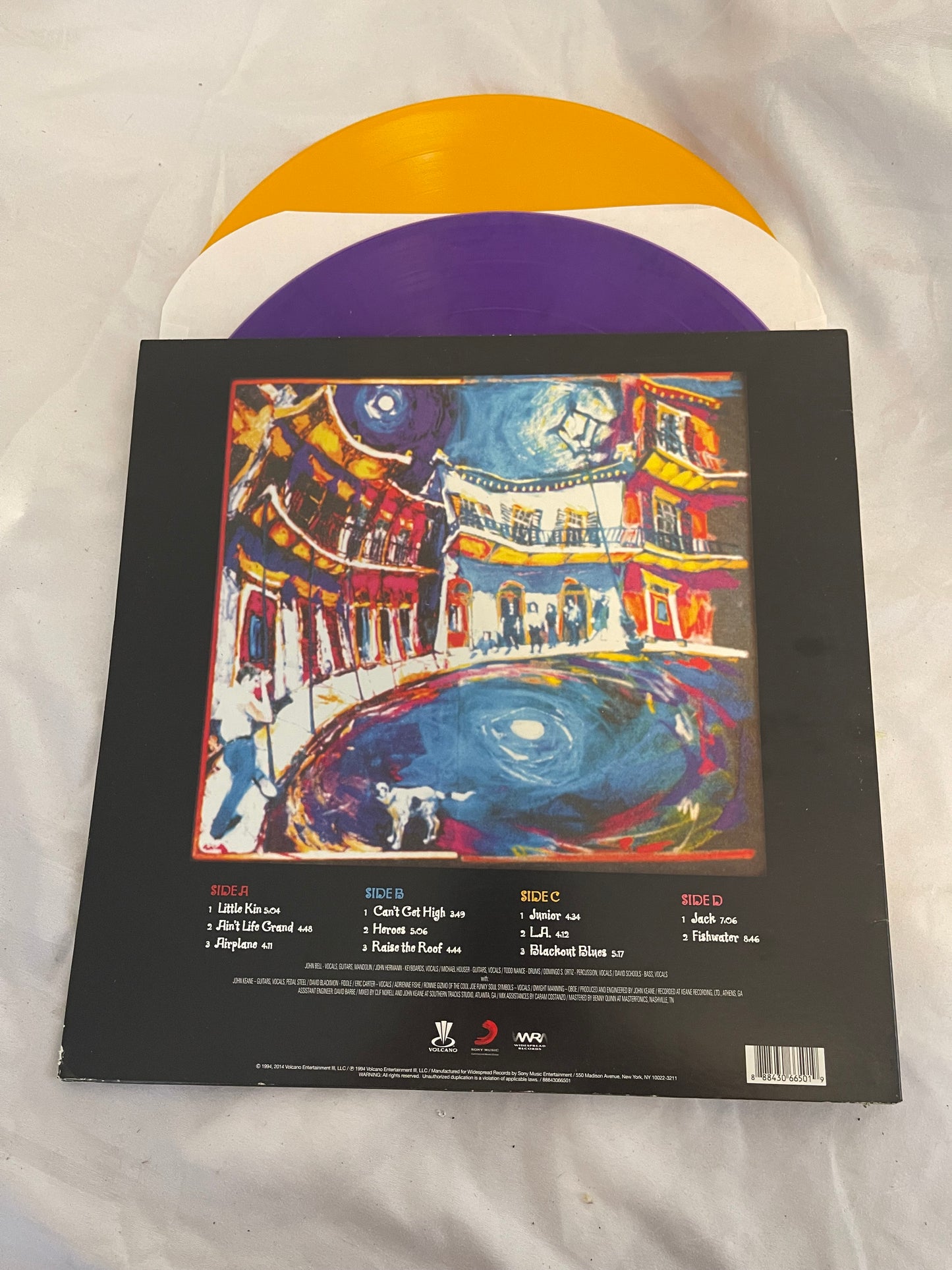 Widespread Panic - Ain’t Life Grand (exclusive purple and yellow vinyl)