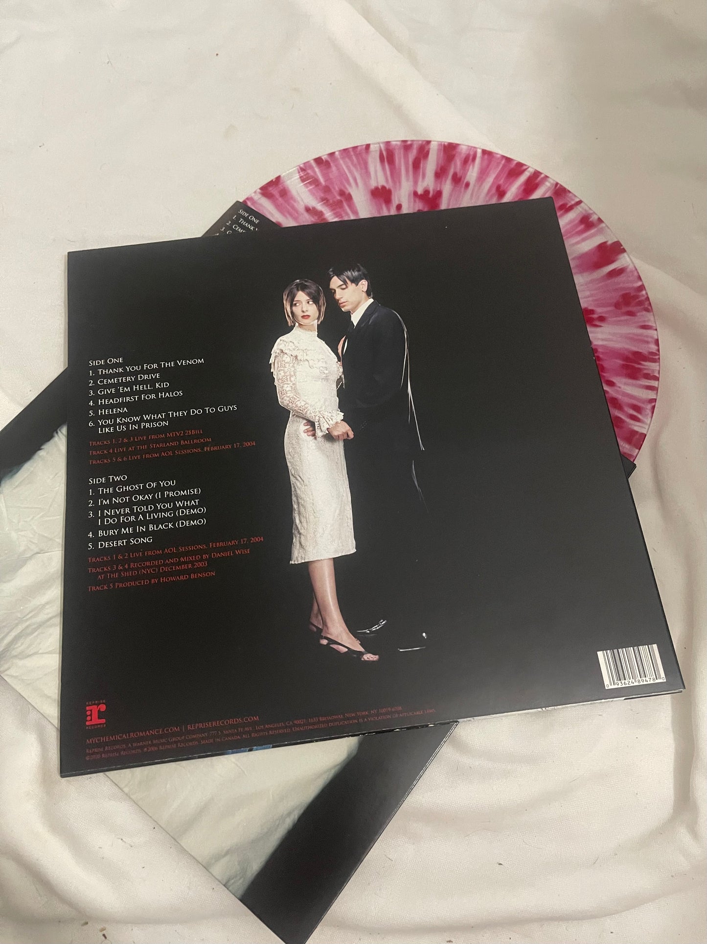 My Chemical Romance - Life On The Murder Scene (RSD Black Friday exclusive red splatter vinyl)