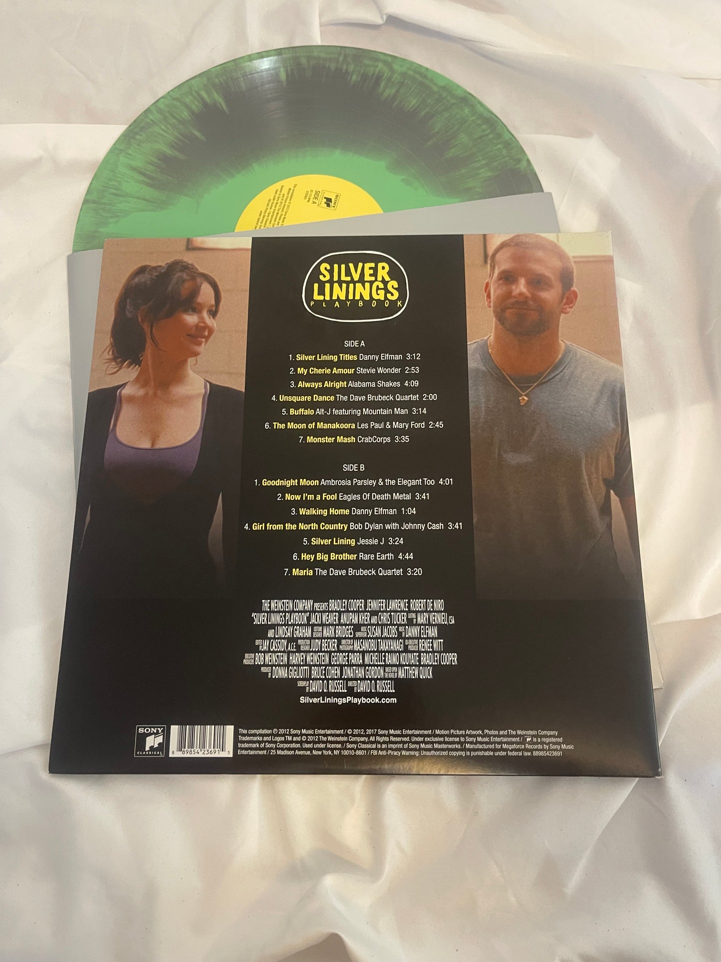 Silver Linings Playbook - Original Motion Picture Soundtrack (Record Store Day exclusive silver/green vinyl)