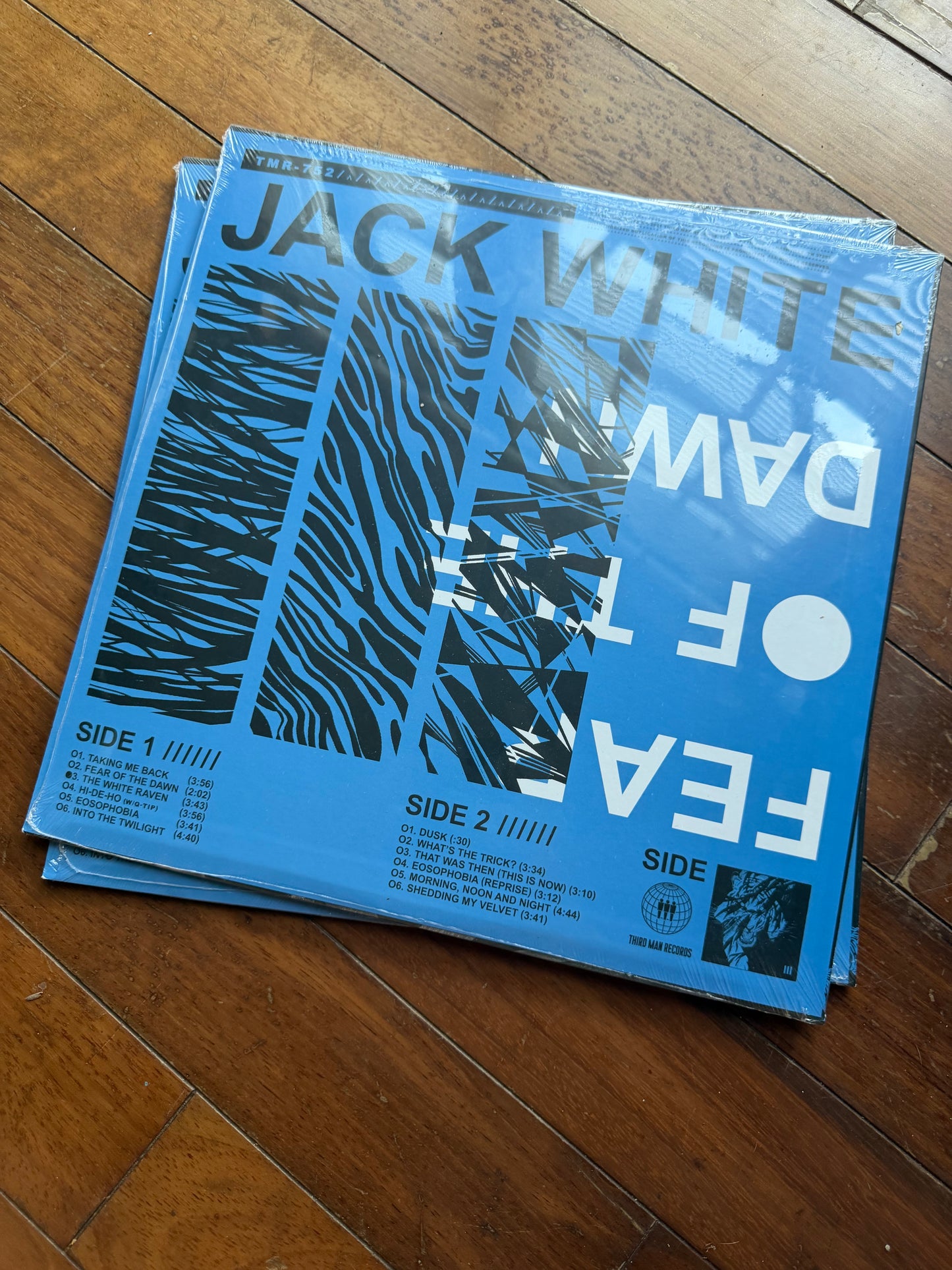 Jack White - Fear Of The Dawn (indie exclusive astronomical blue vinyl)