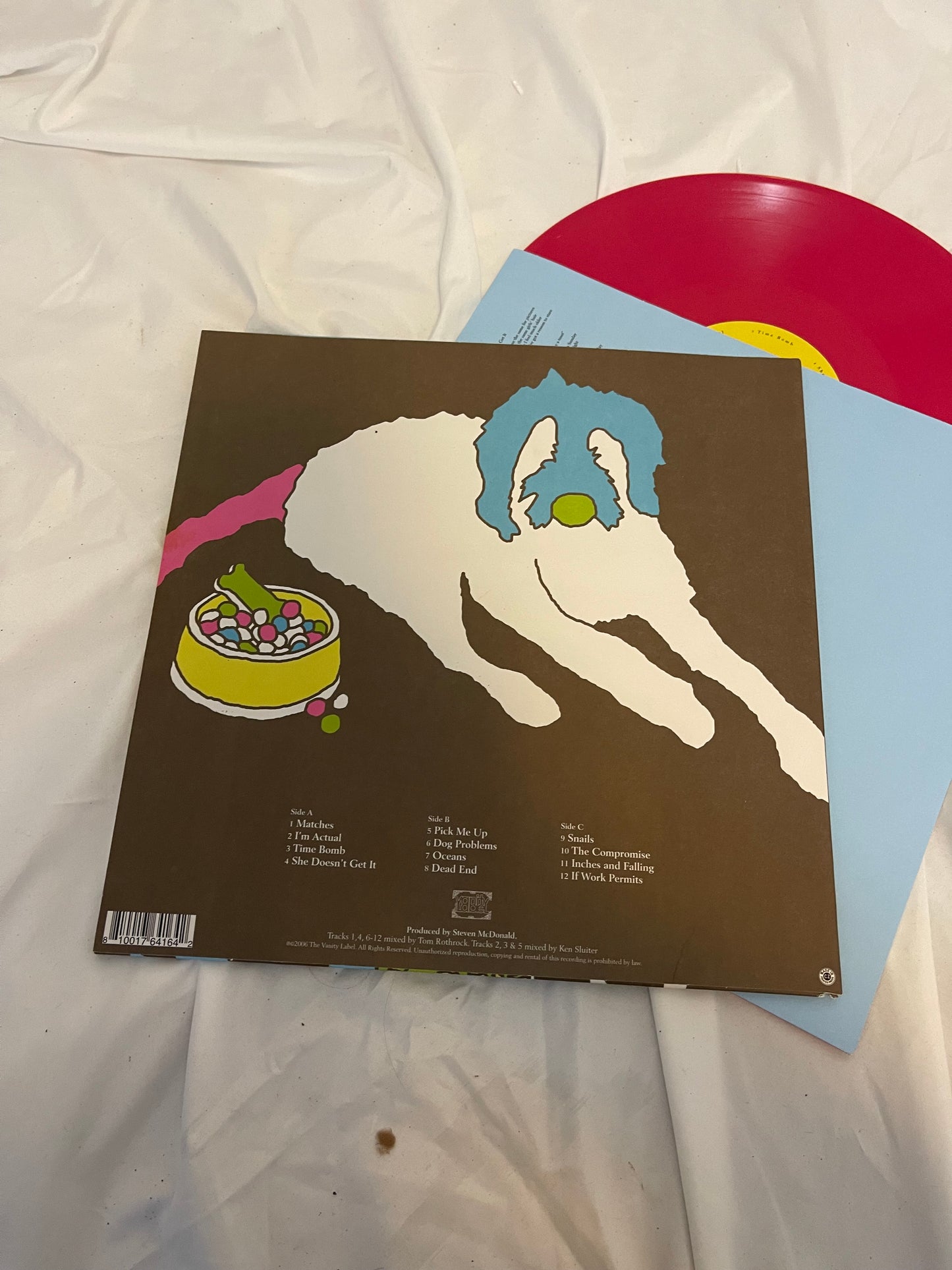 The Format - Dog Problems (Urban Outfitters exclusive Magenta vinyl)