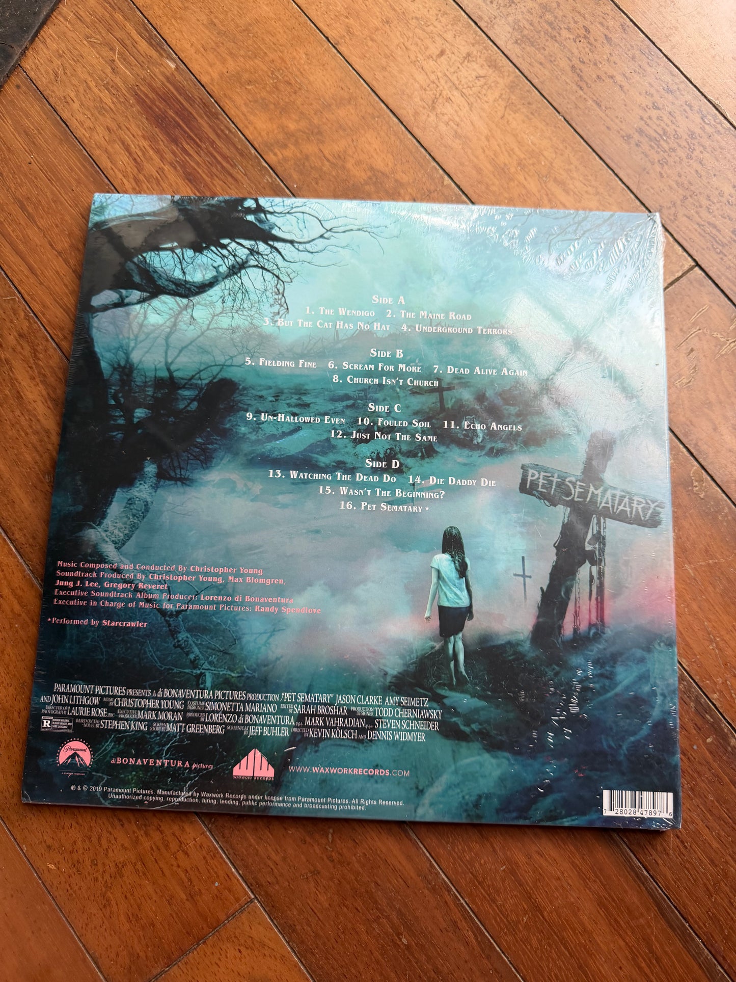 Pet Sematary - Music From The Motion Picture (waxworks exclusive black/white marble and green/yellow marble Church vinyl)
